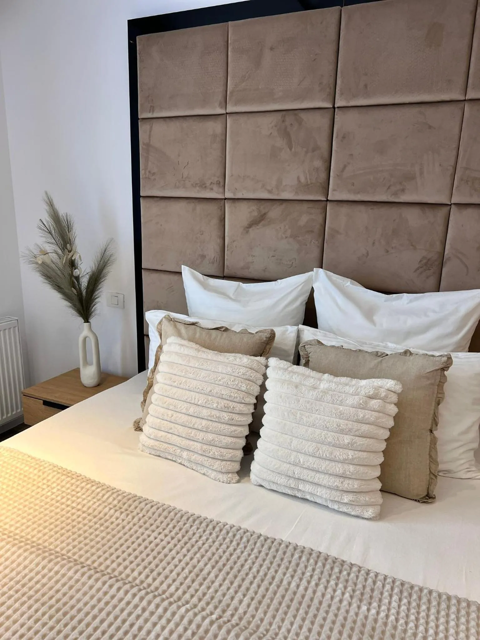 Bed in Atmosphere by the Sea