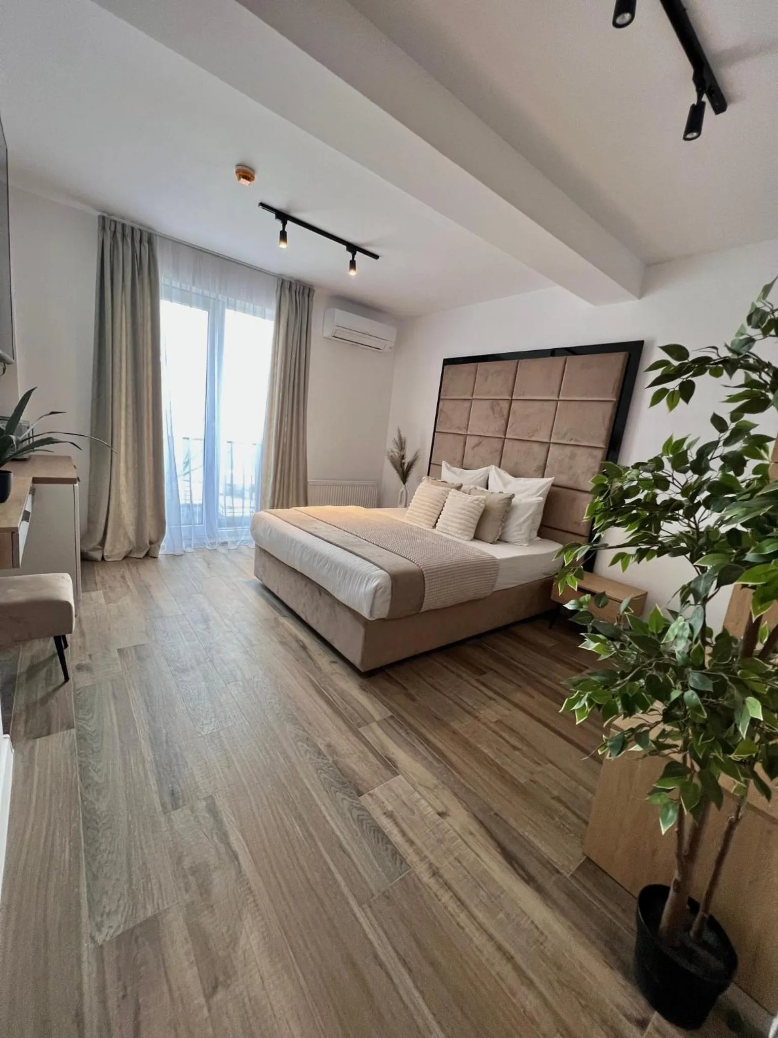 Bed in Atmosphere by the Sea