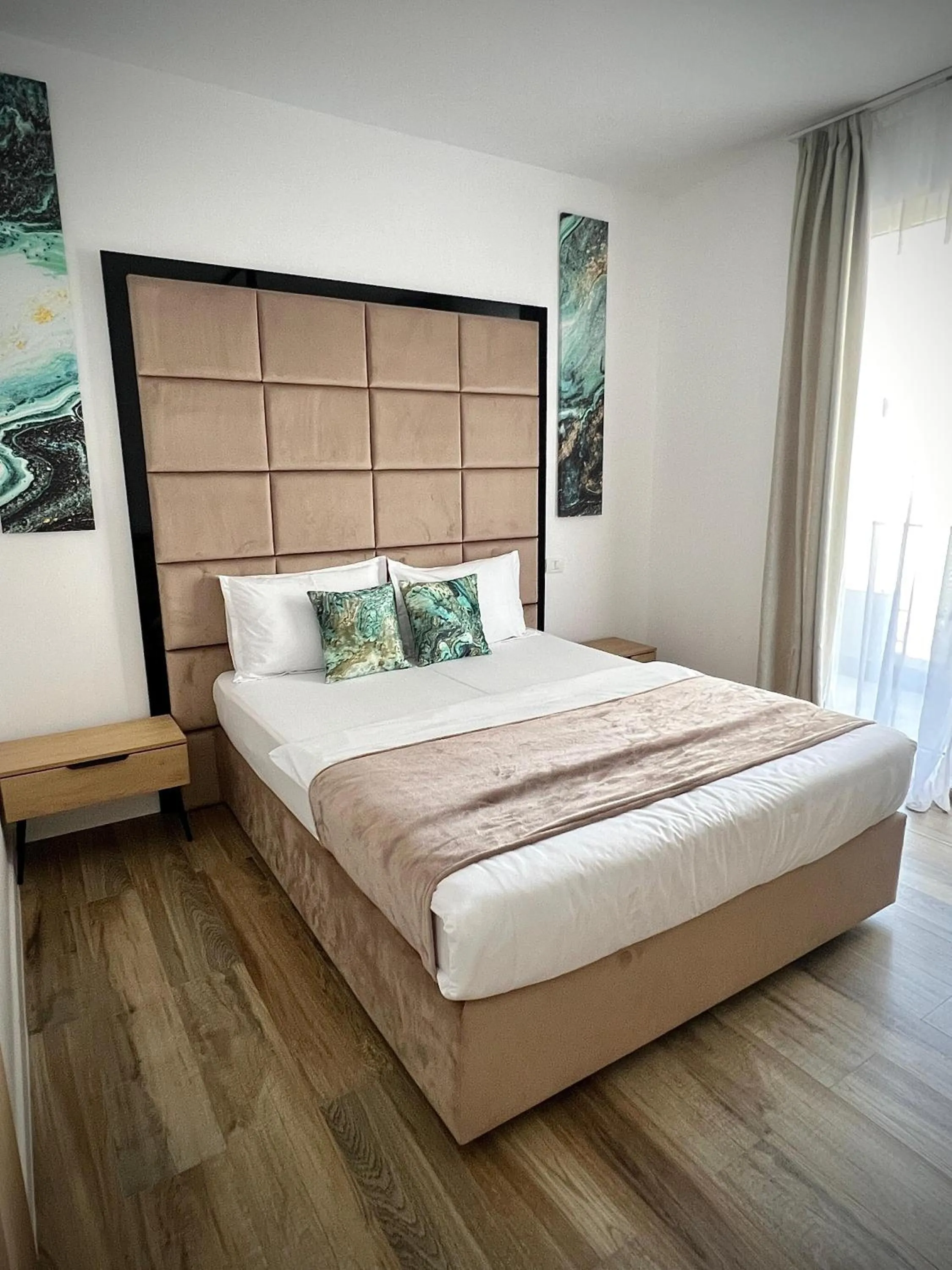 Bed in Atmosphere by the Sea