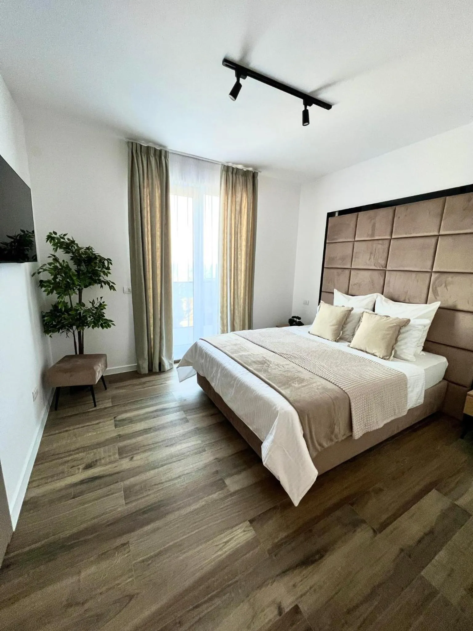 Bed in Atmosphere by the Sea