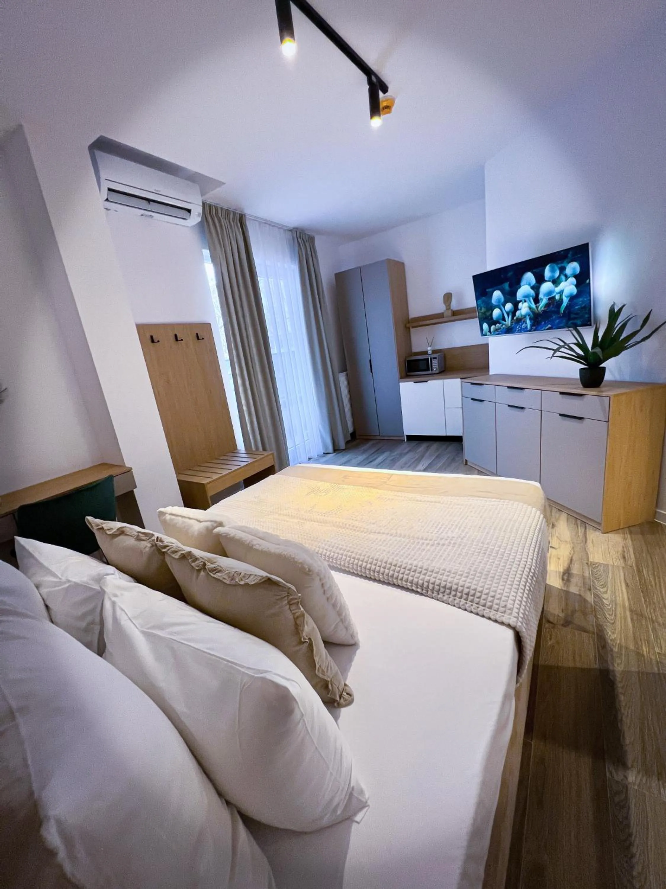Bed in Atmosphere by the Sea