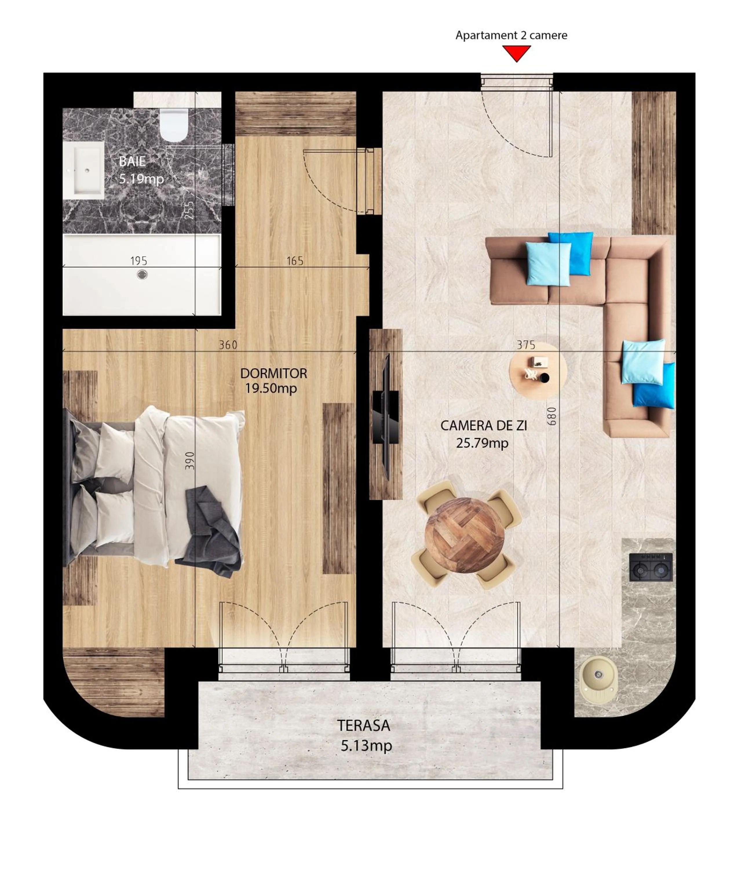 Floor plan in Atmosphere by the Sea
