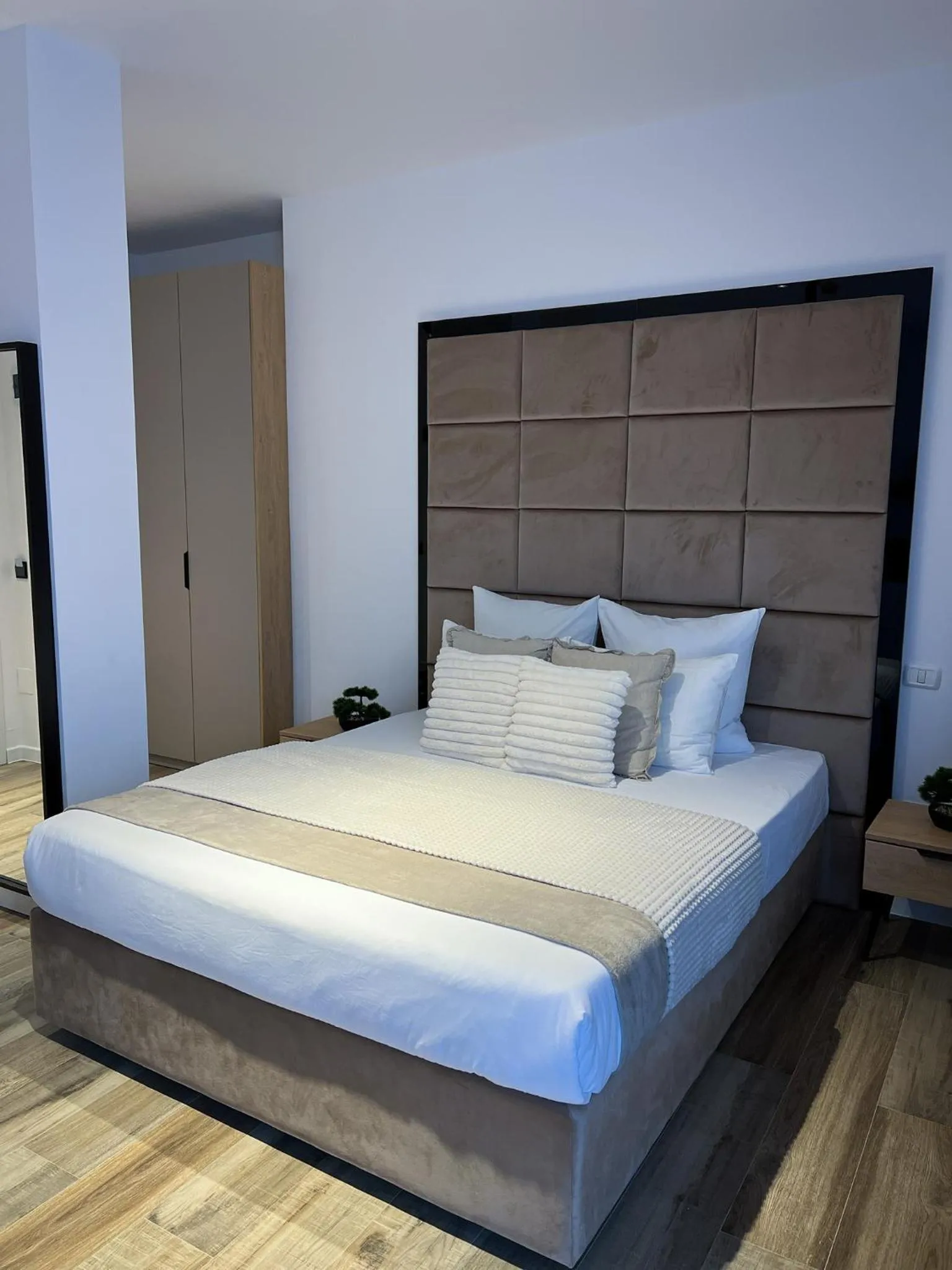 Bed in Atmosphere by the Sea