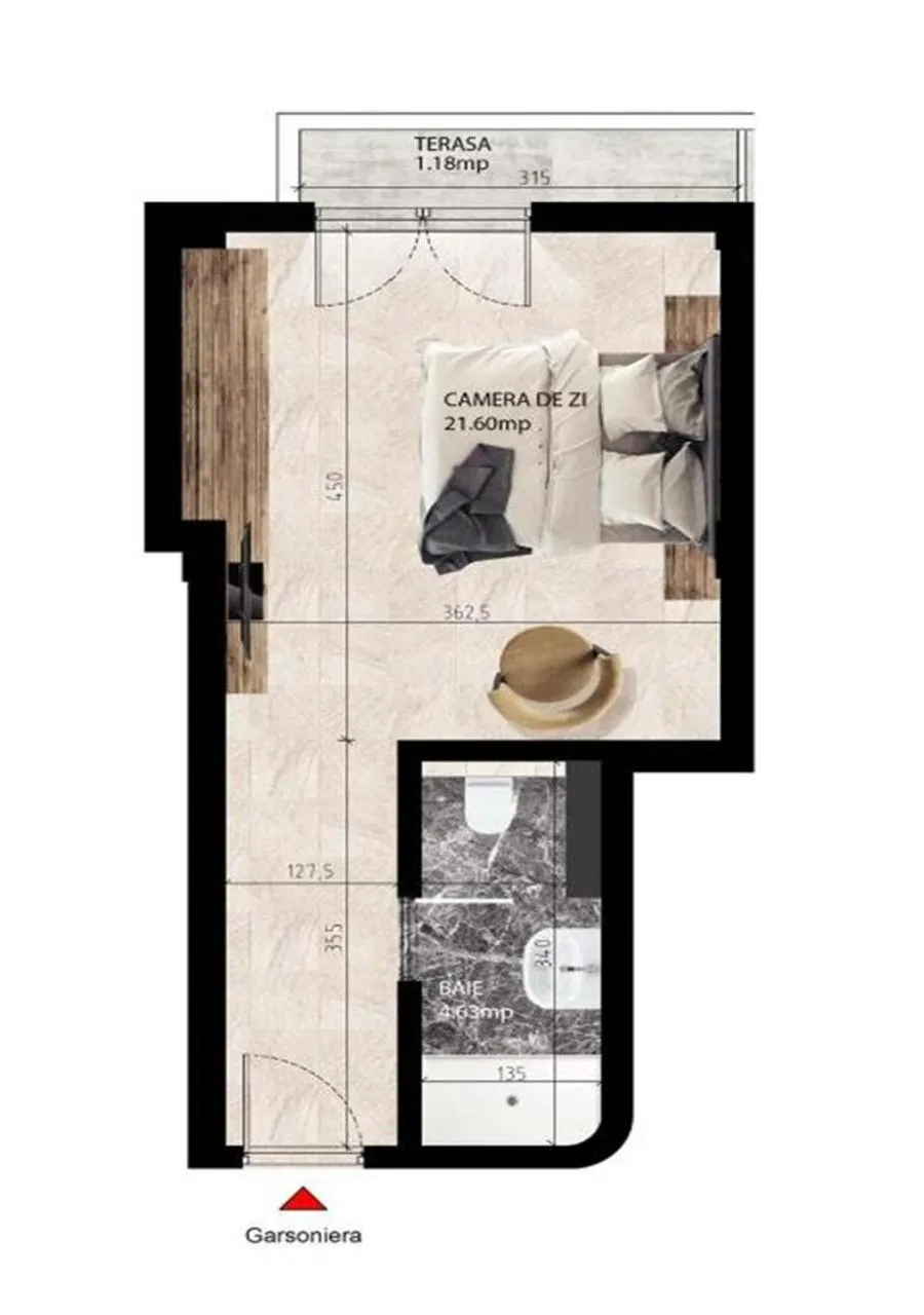 Floor plan in Atmosphere by the Sea