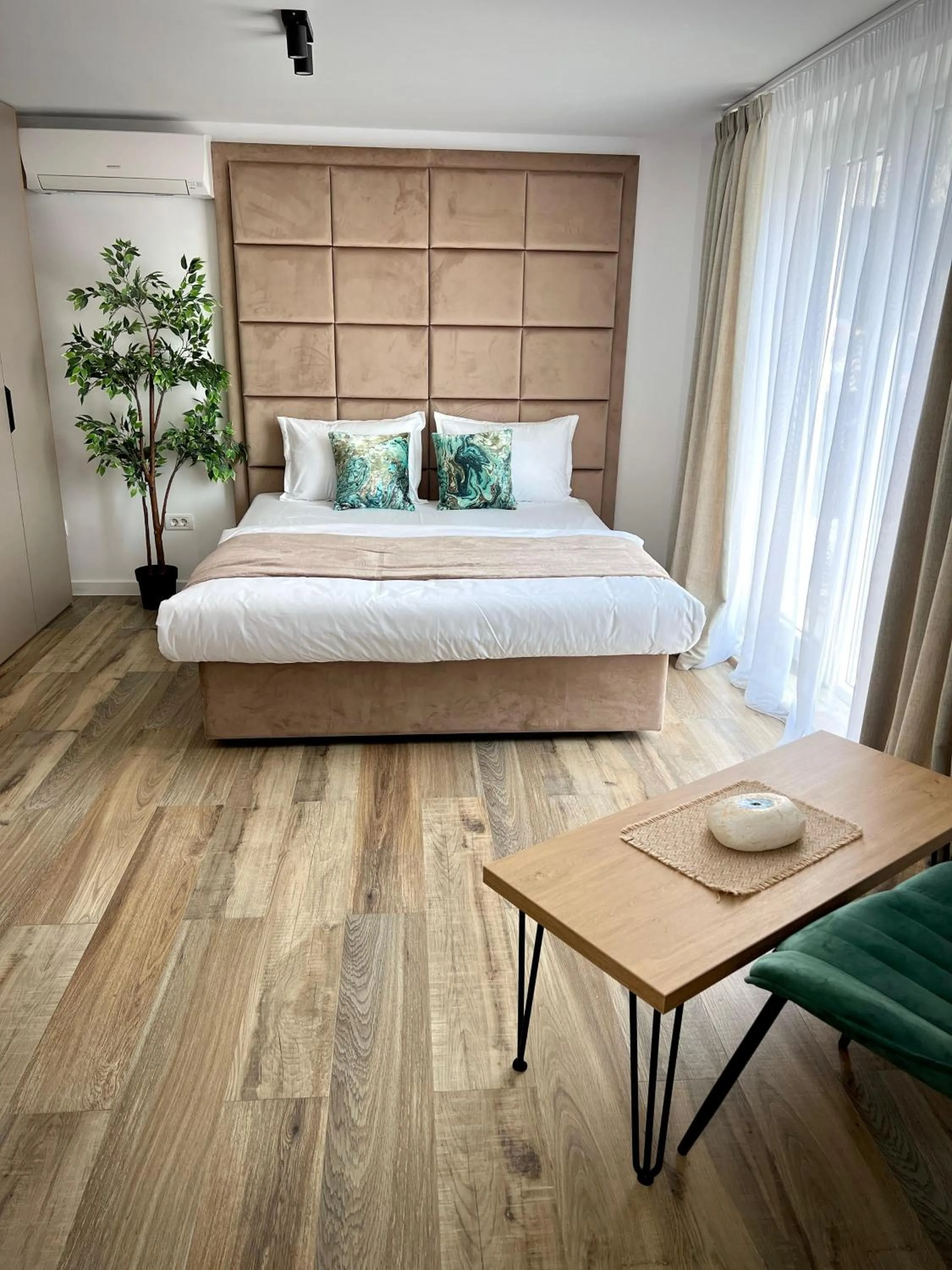 Bed in Atmosphere by the Sea