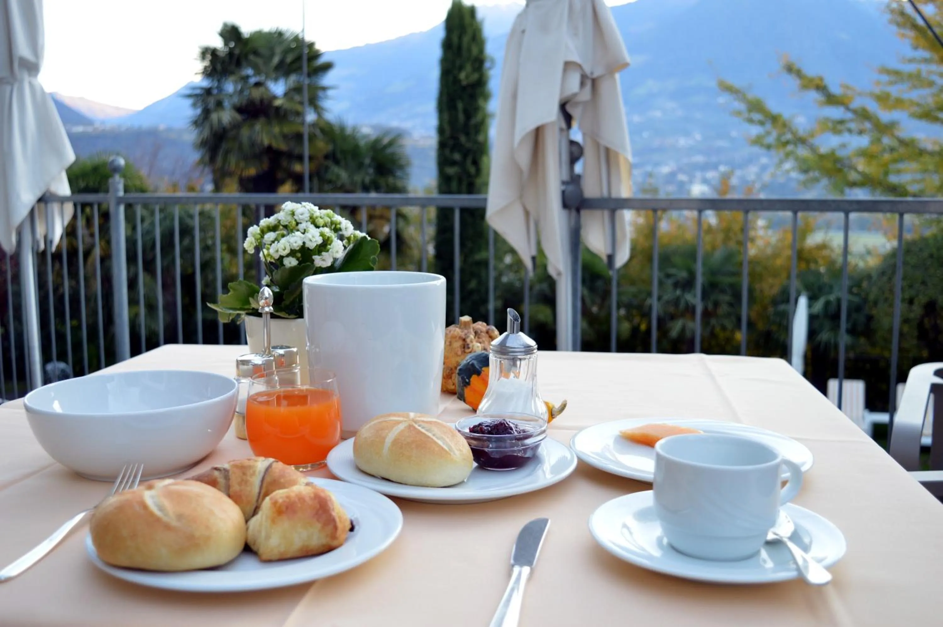 Balcony/Terrace in Parkhotel Marlena - Adults Only