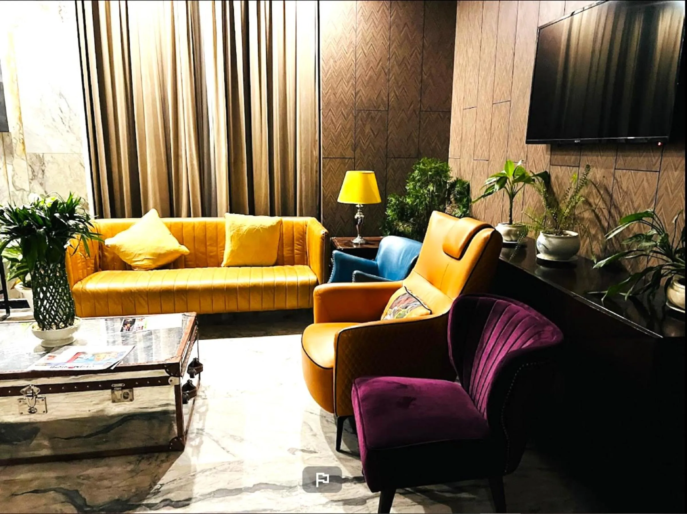 Lobby or reception in Grand River View Hotel - Rajshahi