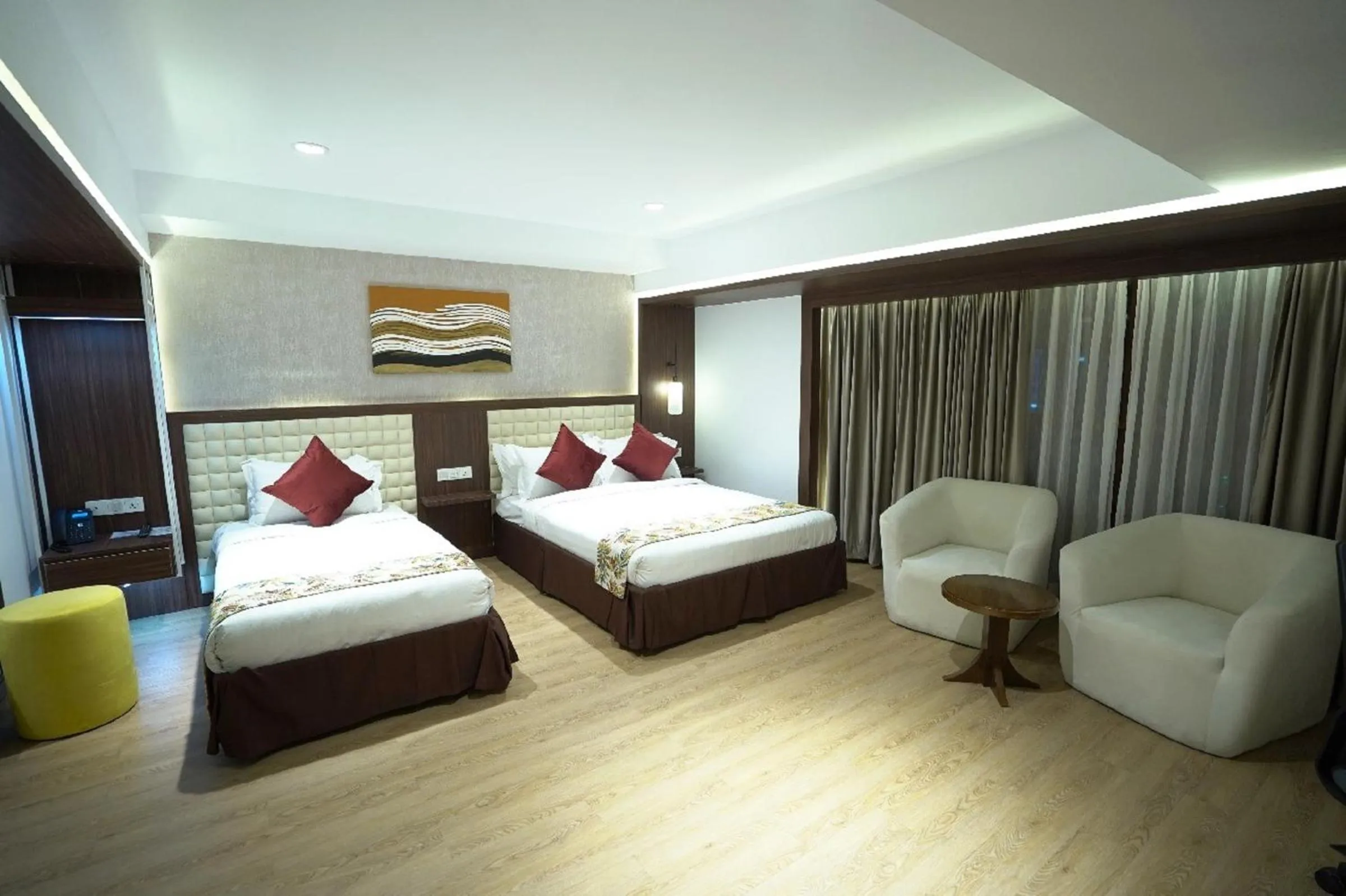 Bed in Grand River View Hotel - Rajshahi