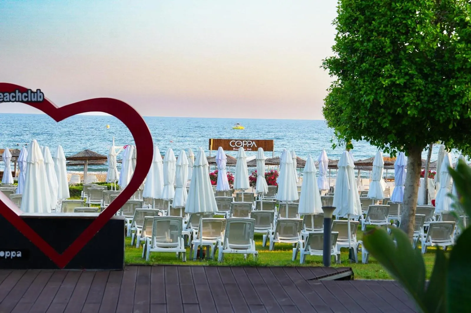 Beach in A Hotel Side