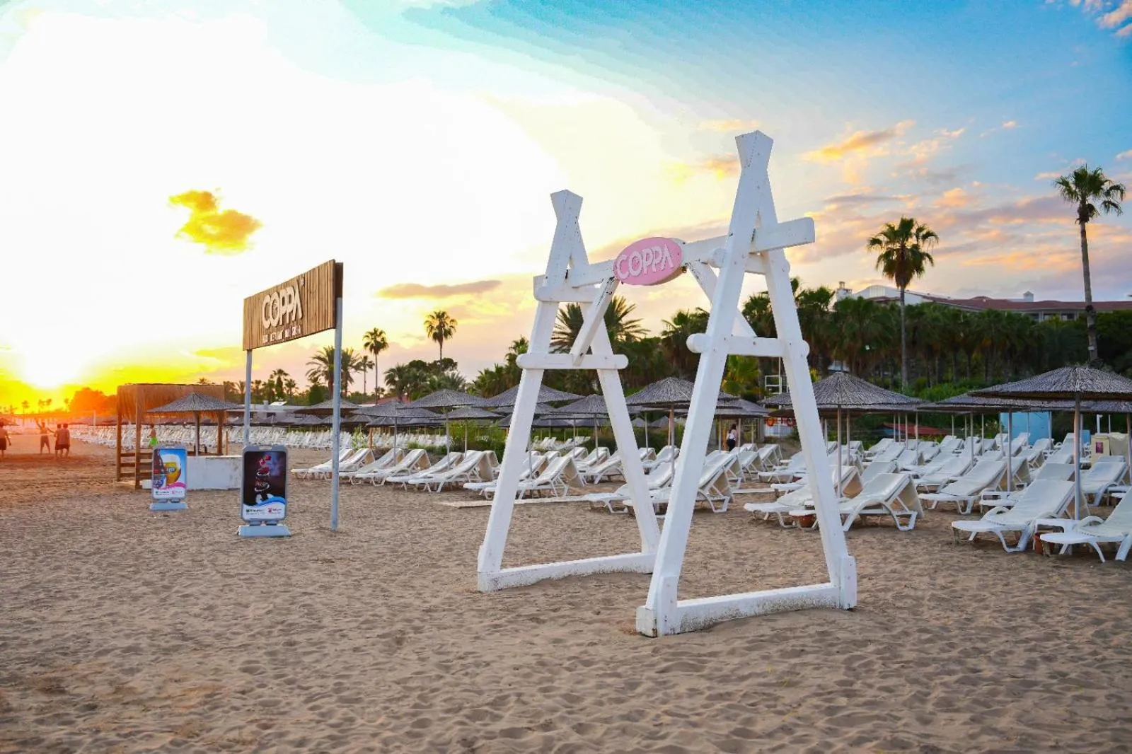 Beach in A Hotel Side