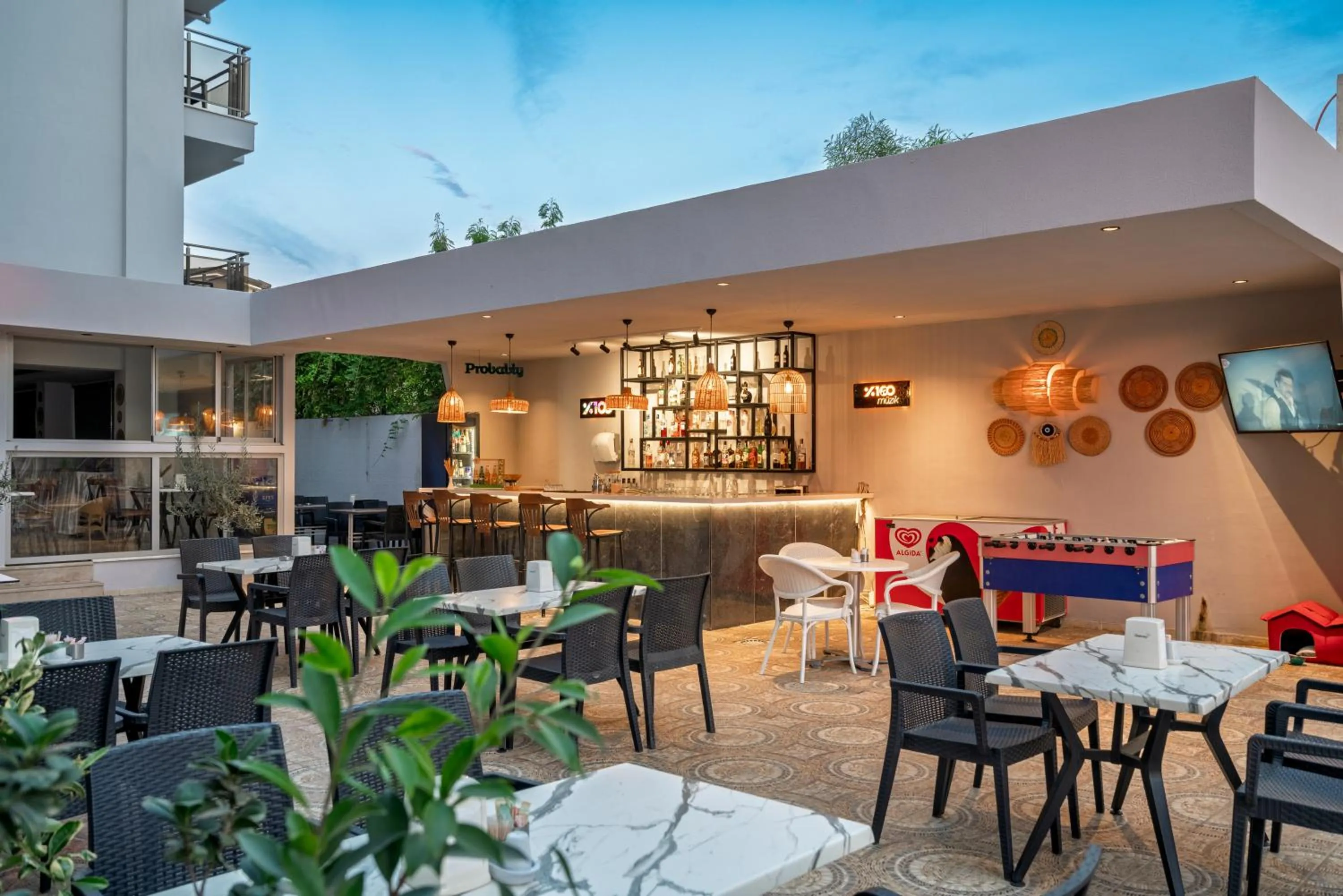 Property building in A Hotel Side