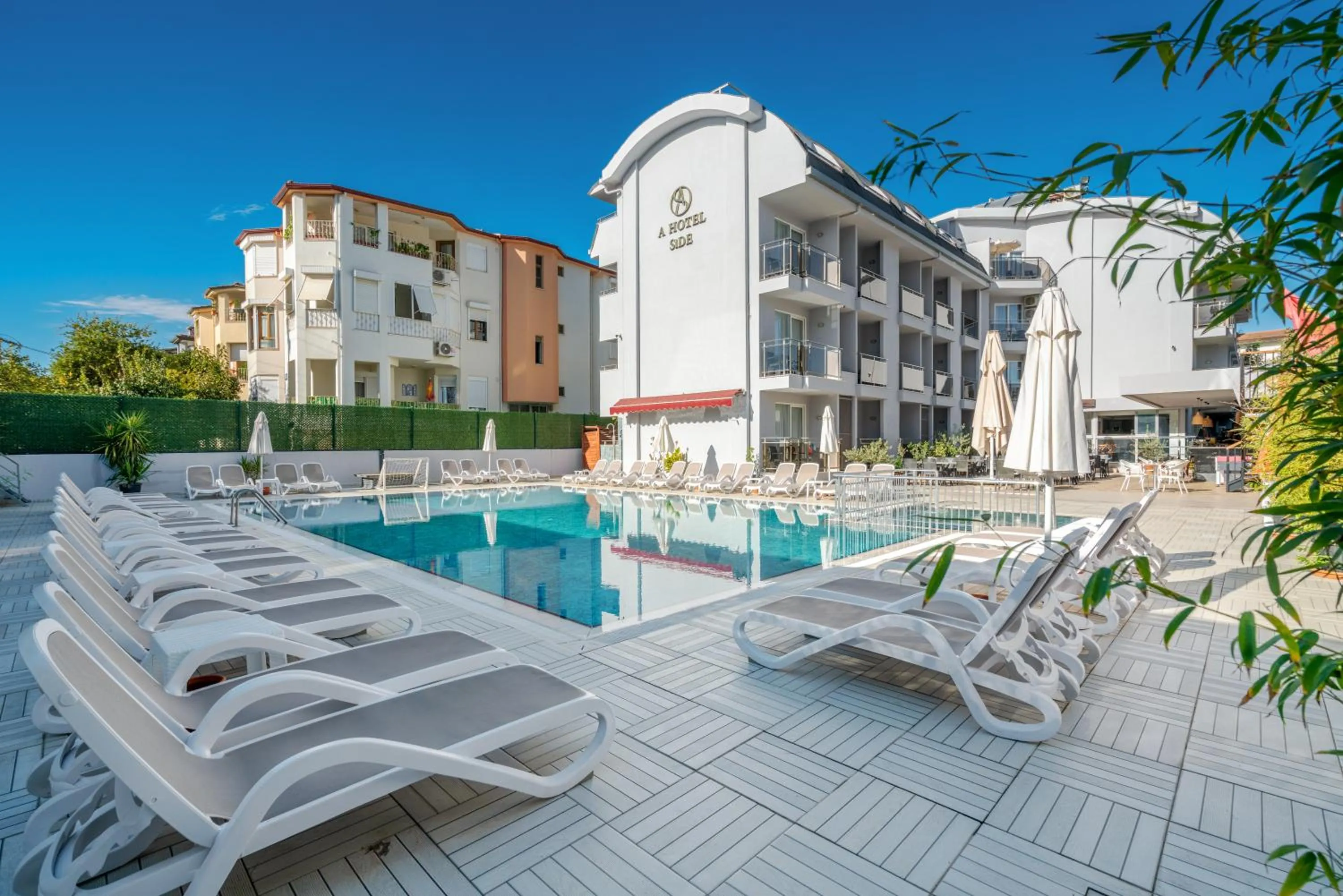 Property building in A Hotel Side