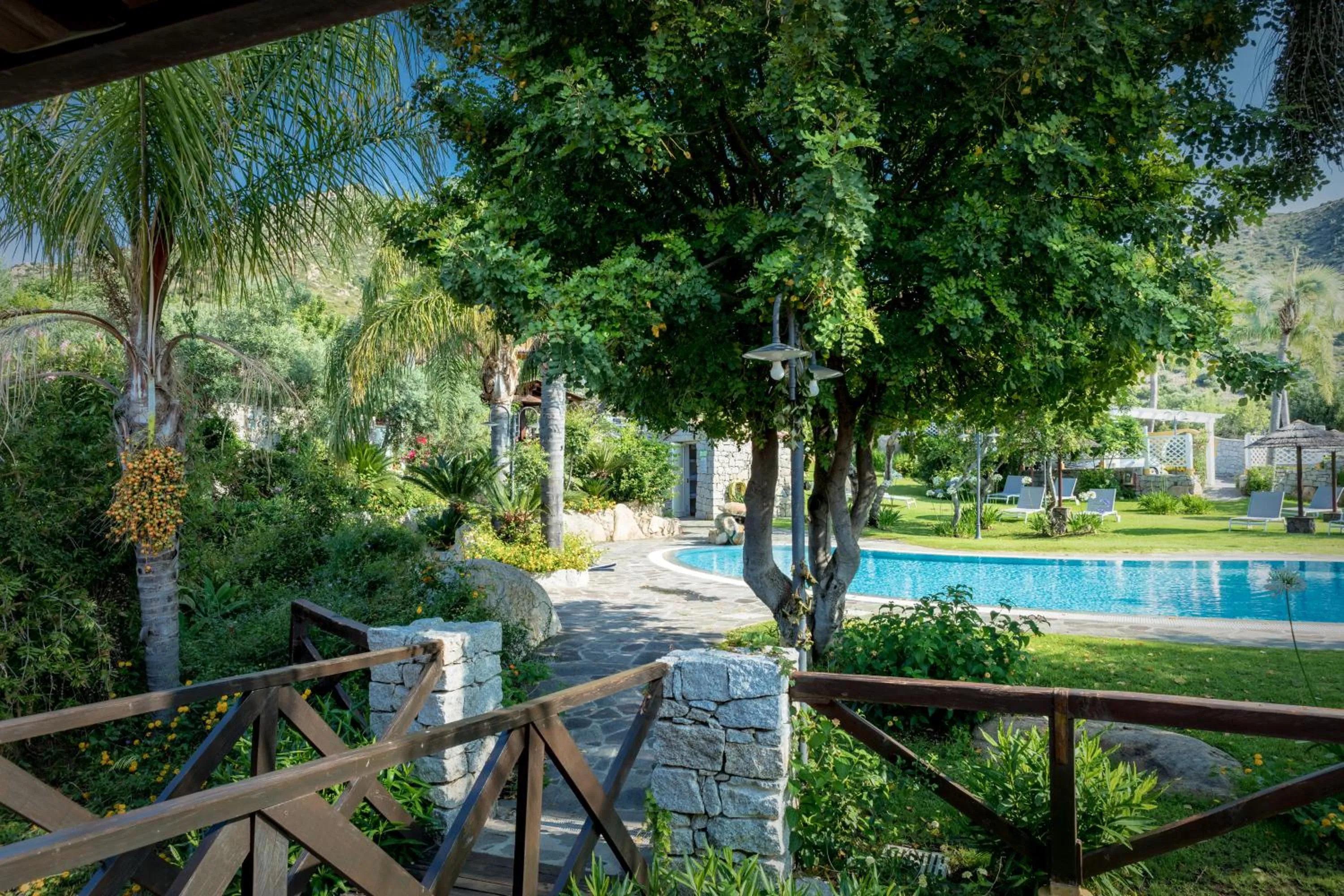 Pool view in Cruccùris Resort - Adults Only