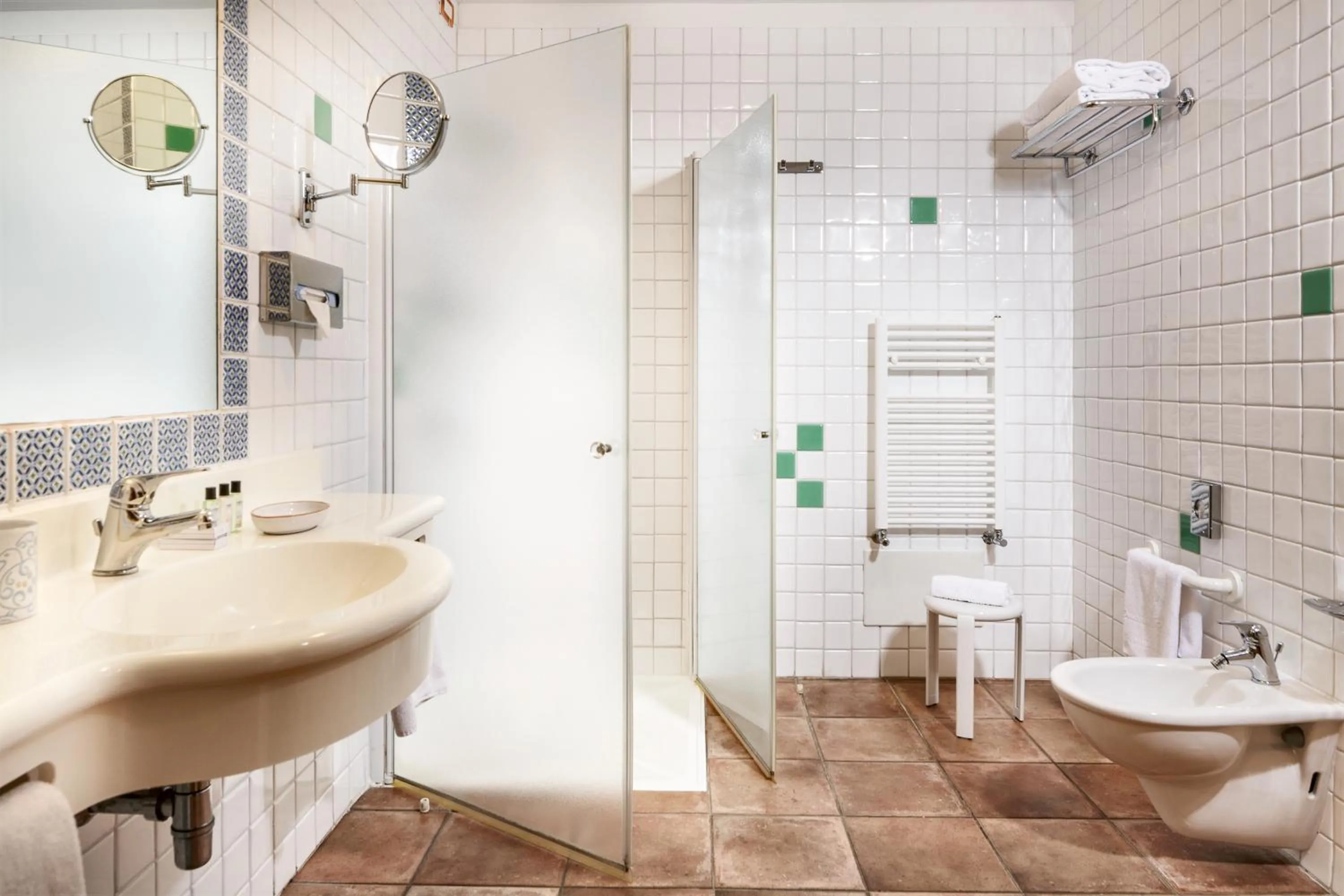 Shower in Cruccùris Resort - Adults Only