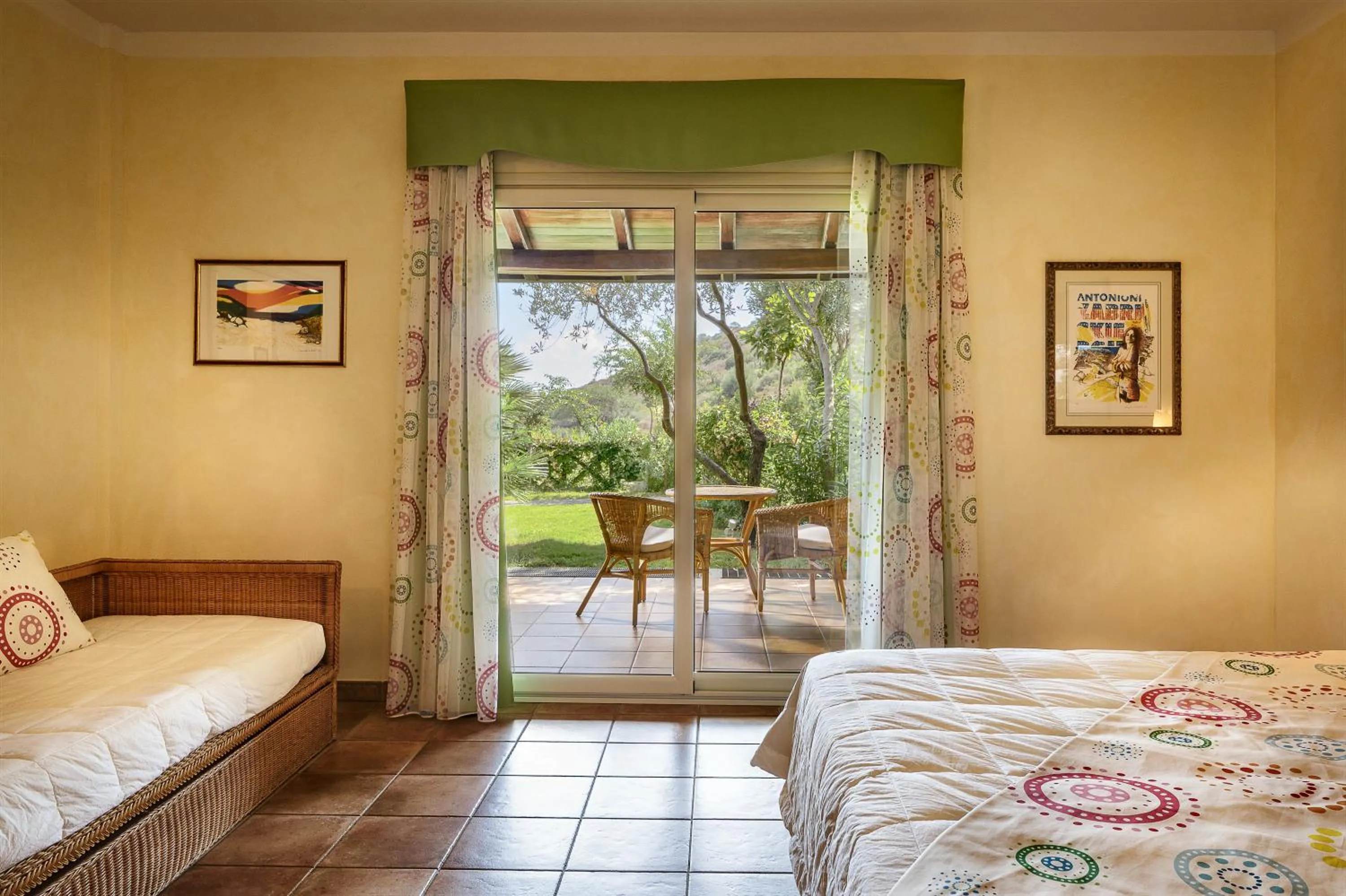 Bedroom, Bed in Cruccùris Resort - Adults Only