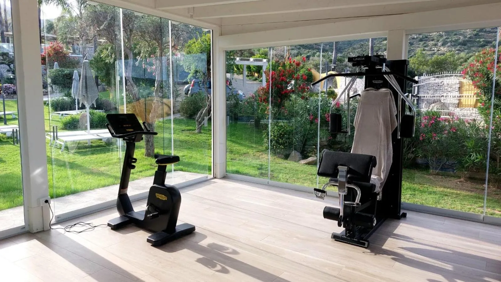 Fitness centre/facilities in Cruccùris Resort - Adults Only