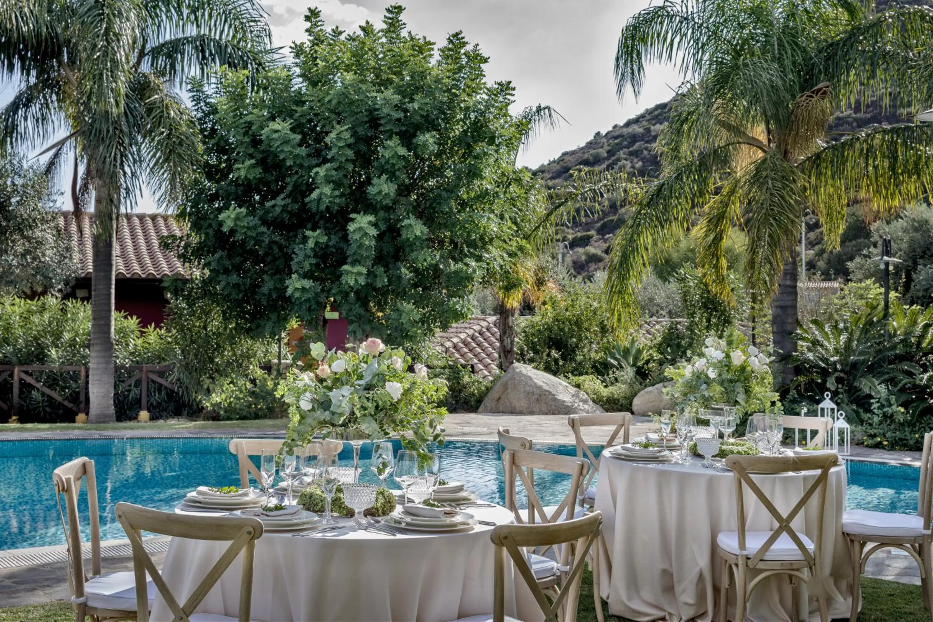 Pool view in Cruccùris Resort - Adults Only