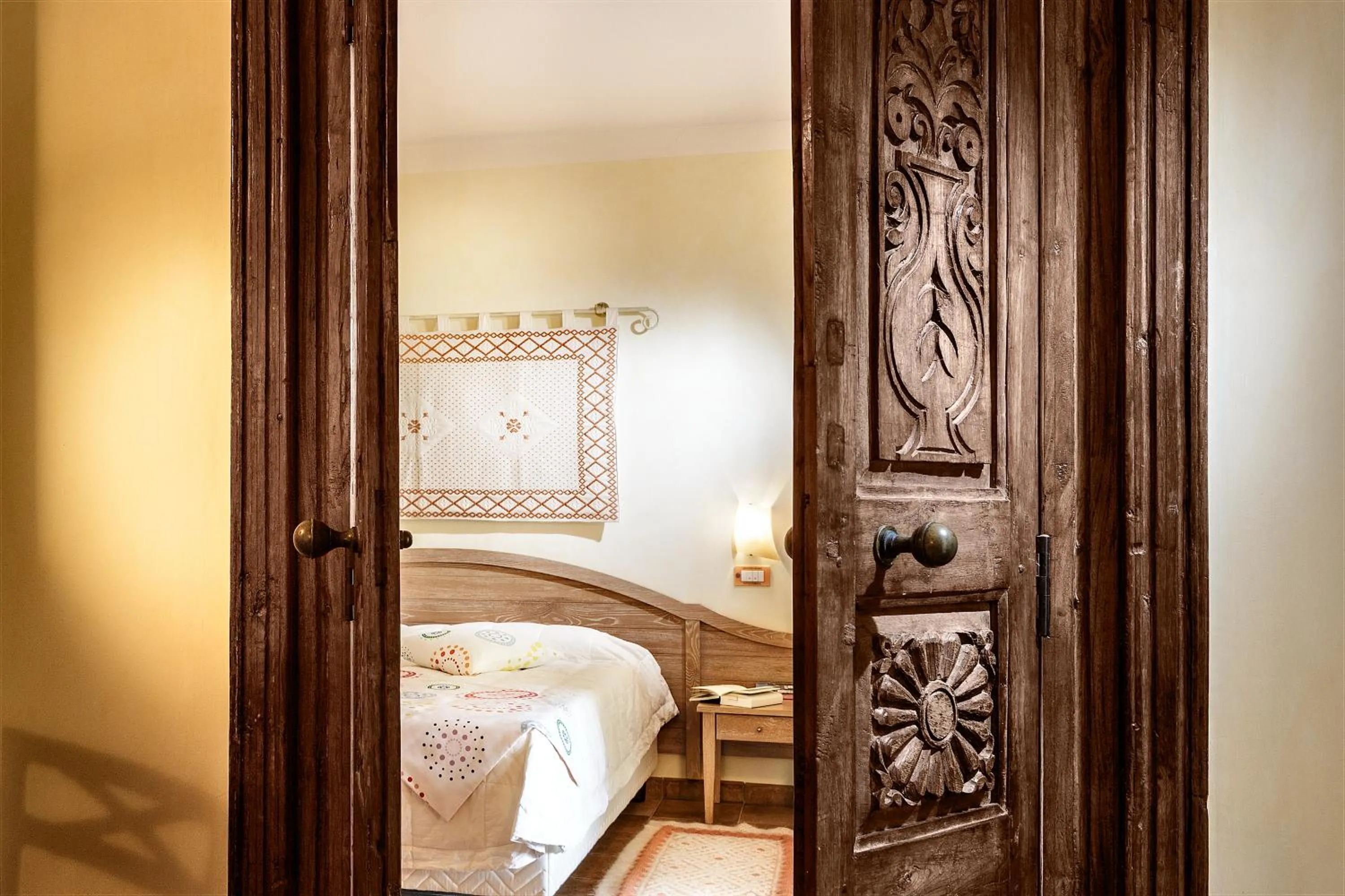 Bedroom, Bed in Cruccùris Resort - Adults Only