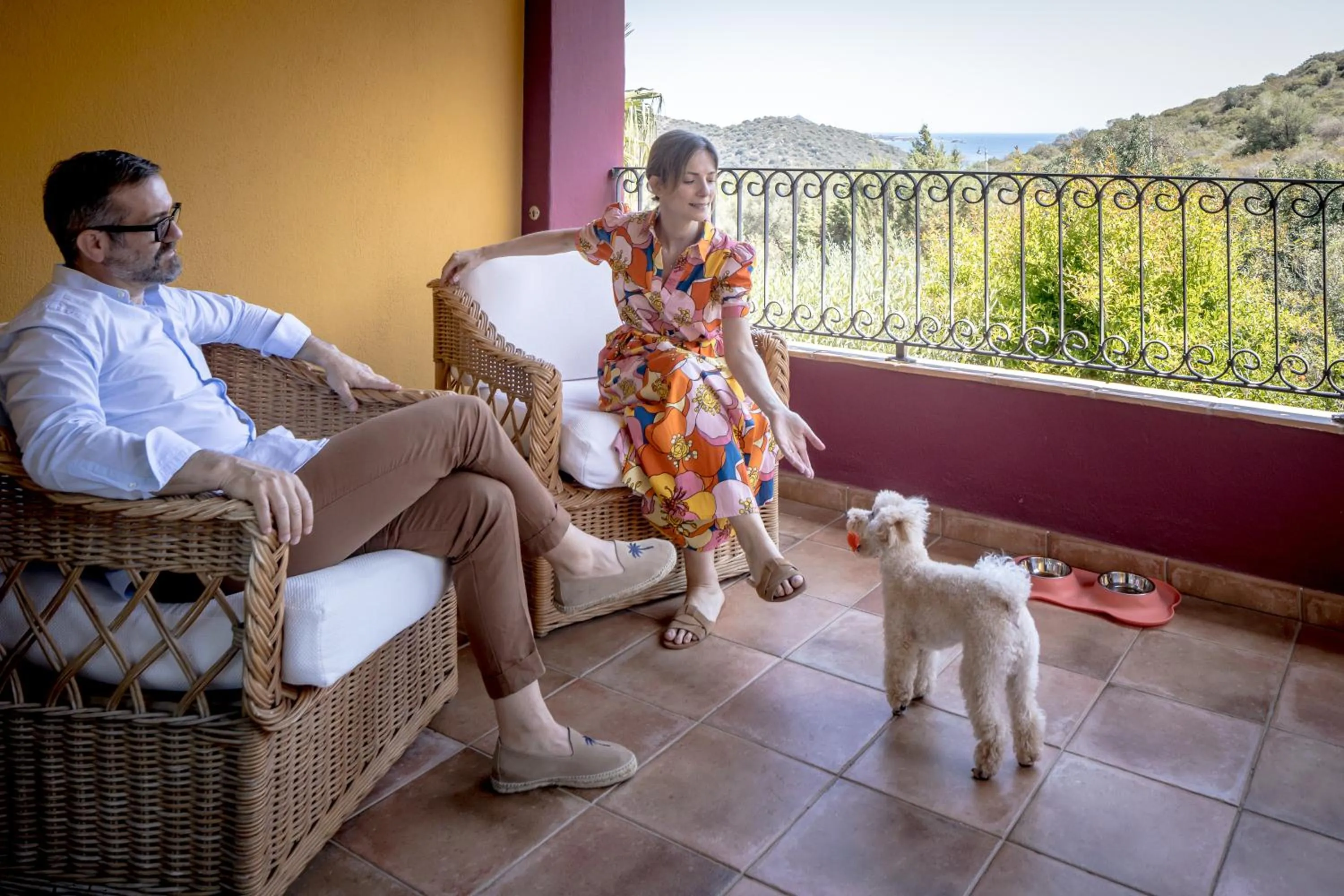 People in Cruccùris Resort - Adults Only