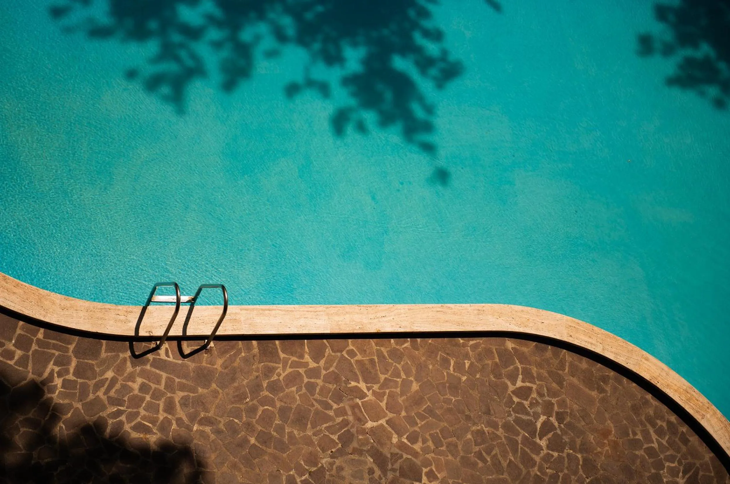 Pool view in Hotel Corallo