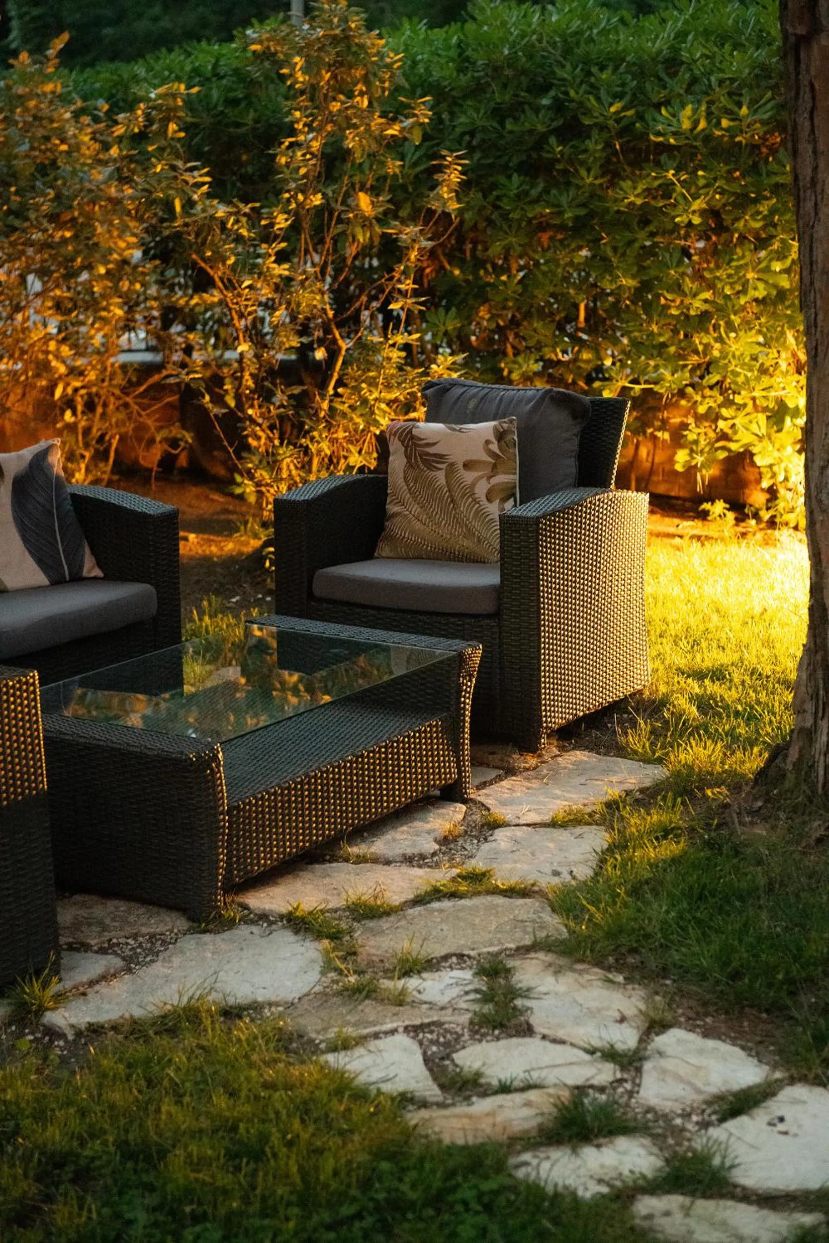 Garden in Hotel Corallo