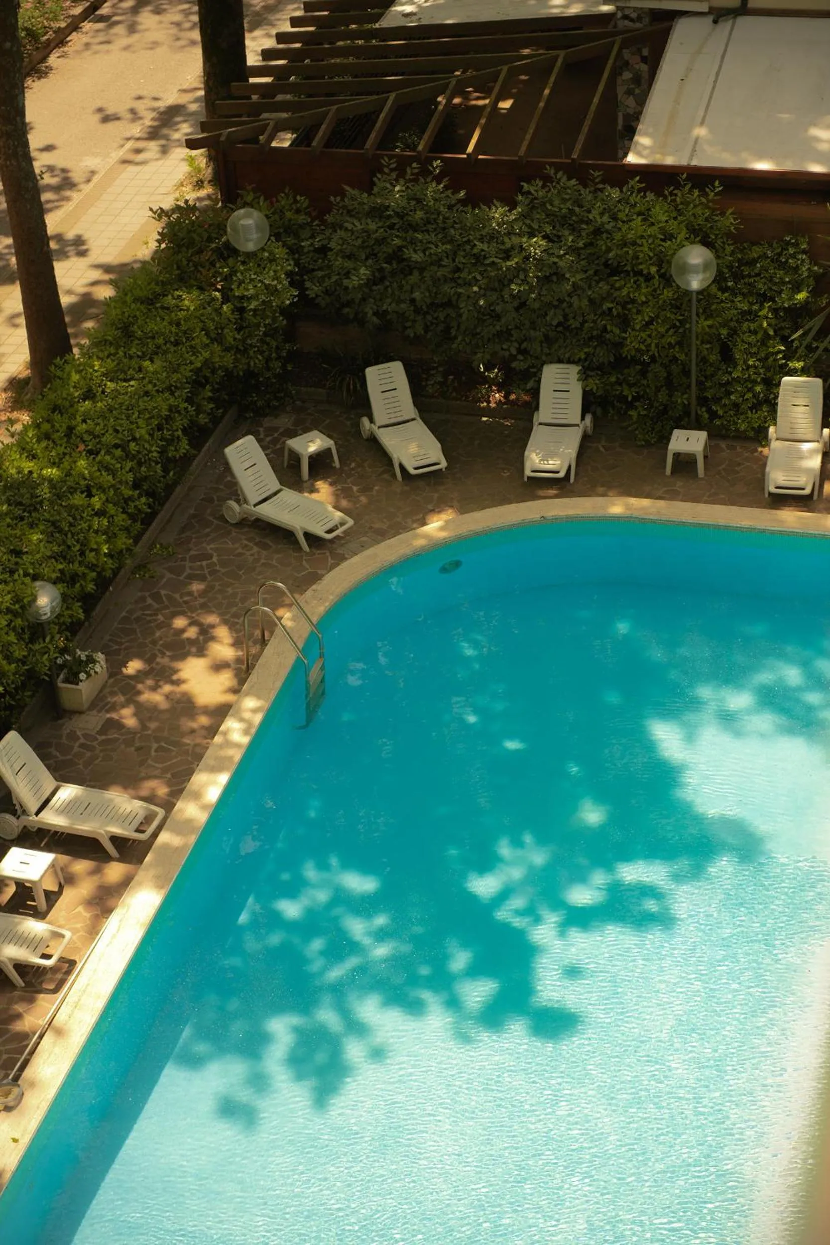 Swimming pool in Hotel Corallo