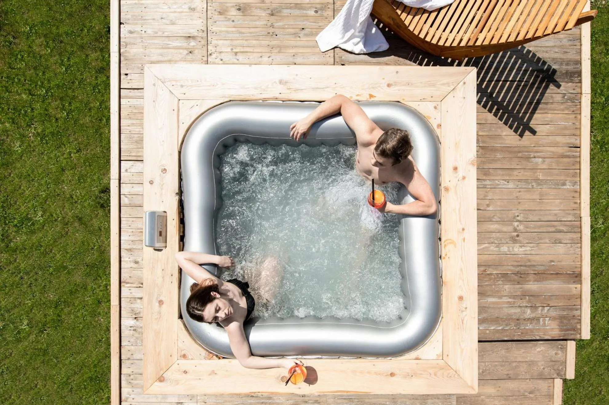 Hot Tub in Berry House