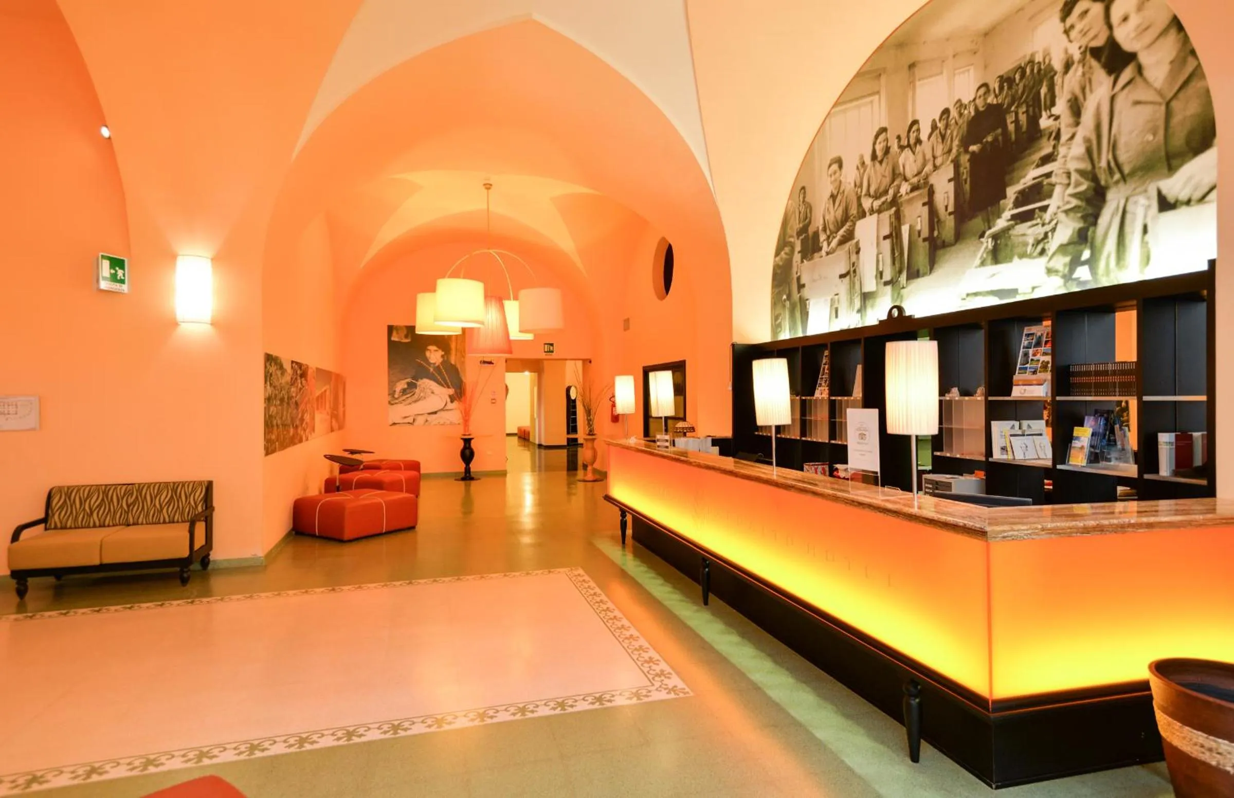 Lobby or reception in Il Tabacchificio Hotel