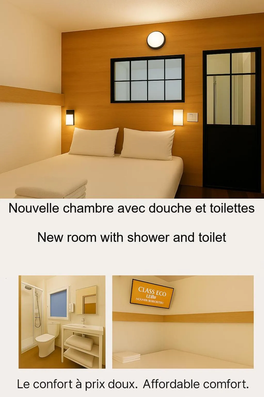 Bed in Class'eco Liège