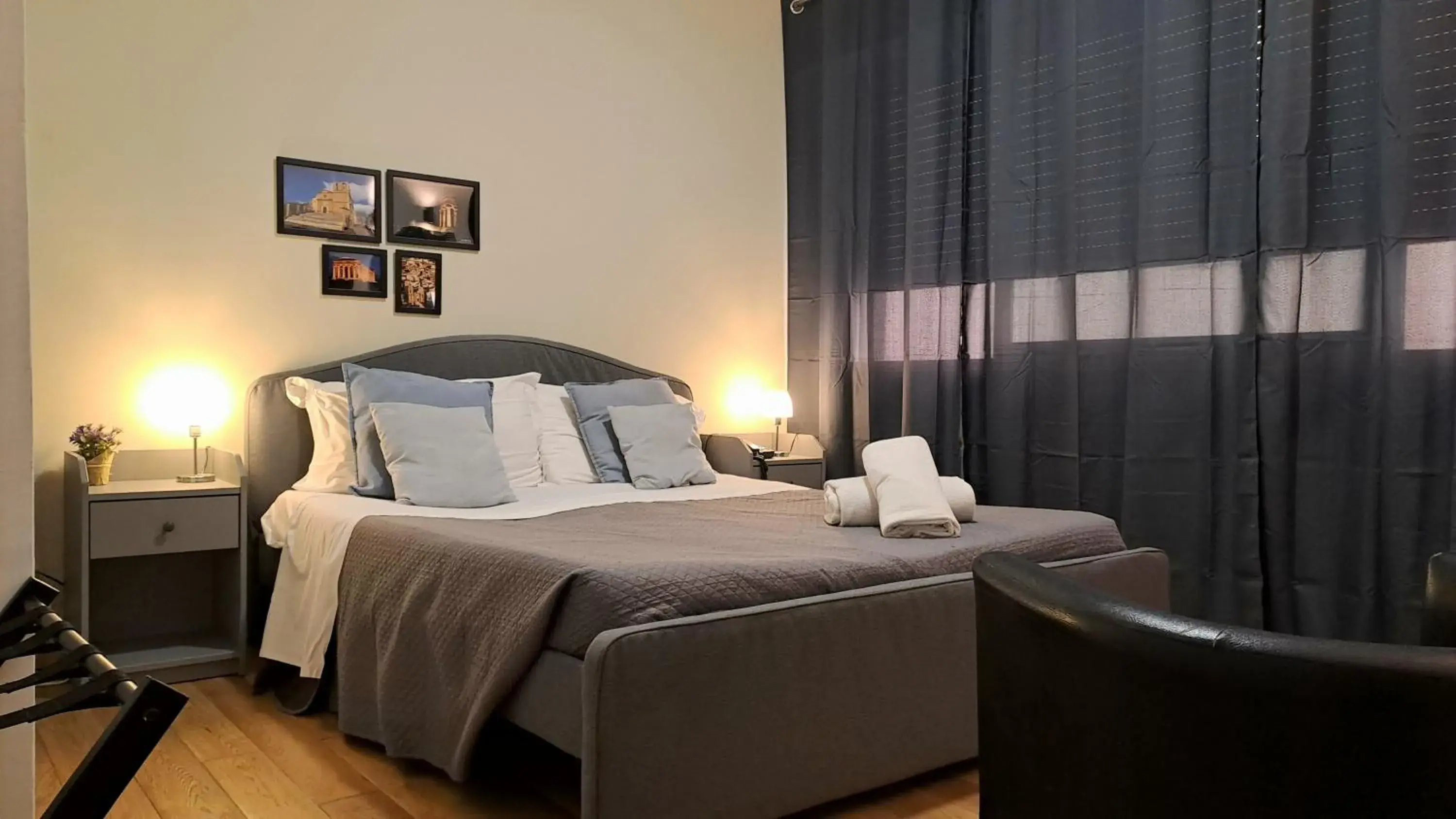 Bedroom, Bed in Hotel Del Viale Bedroom, Bed in Hotel Del Viale