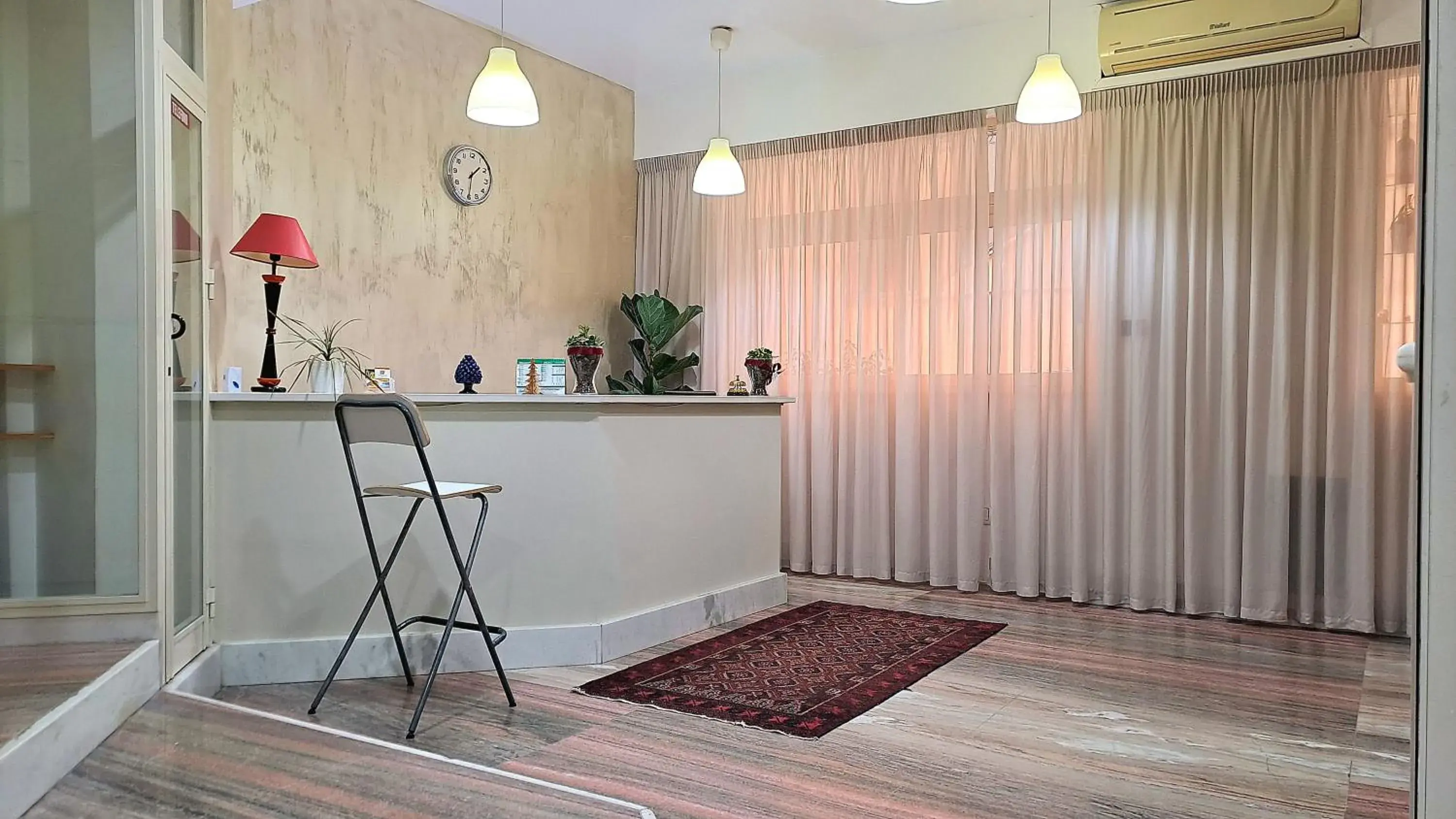 Lobby or reception in Hotel Del Viale Lobby or reception in Hotel Del Viale