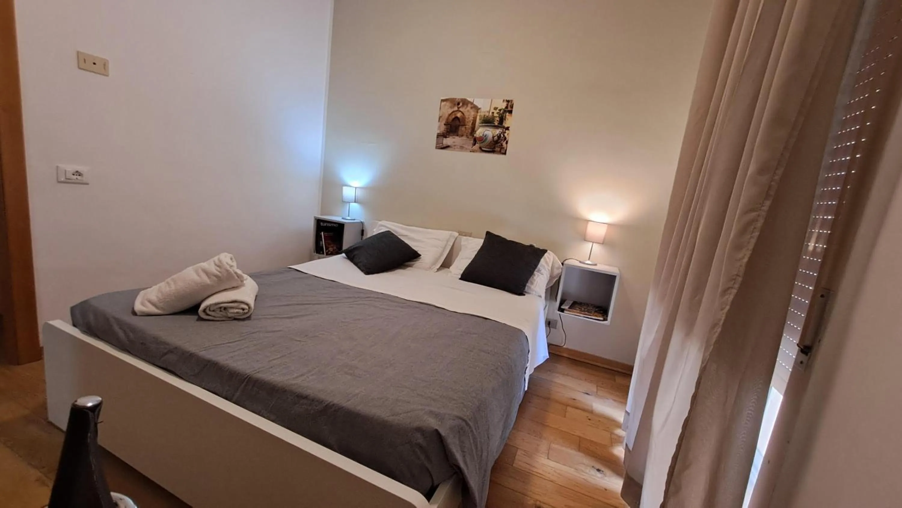 Bedroom, Bed in Hotel Del Viale