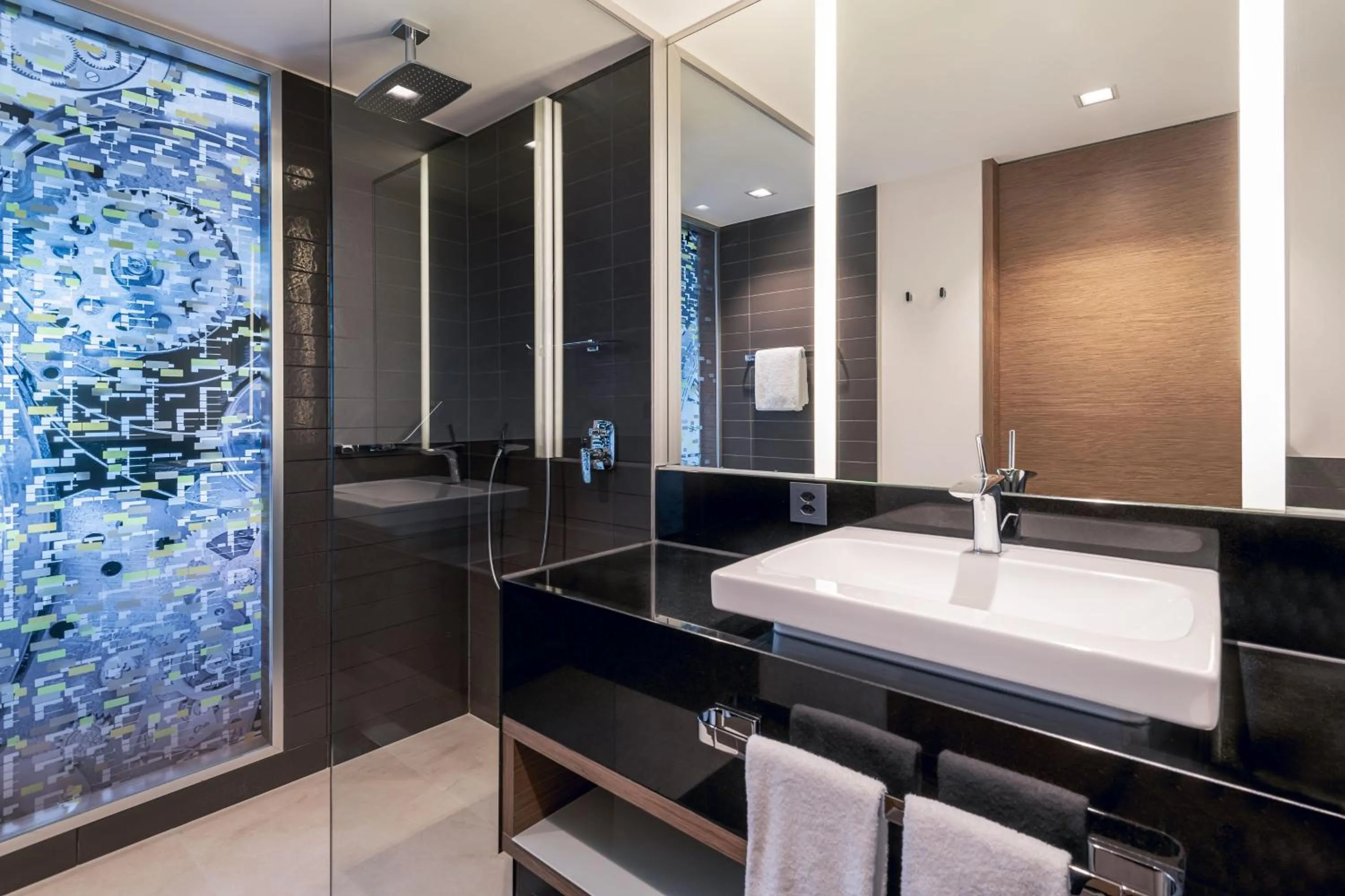 Bathroom in Sheraton Zürich Hotel