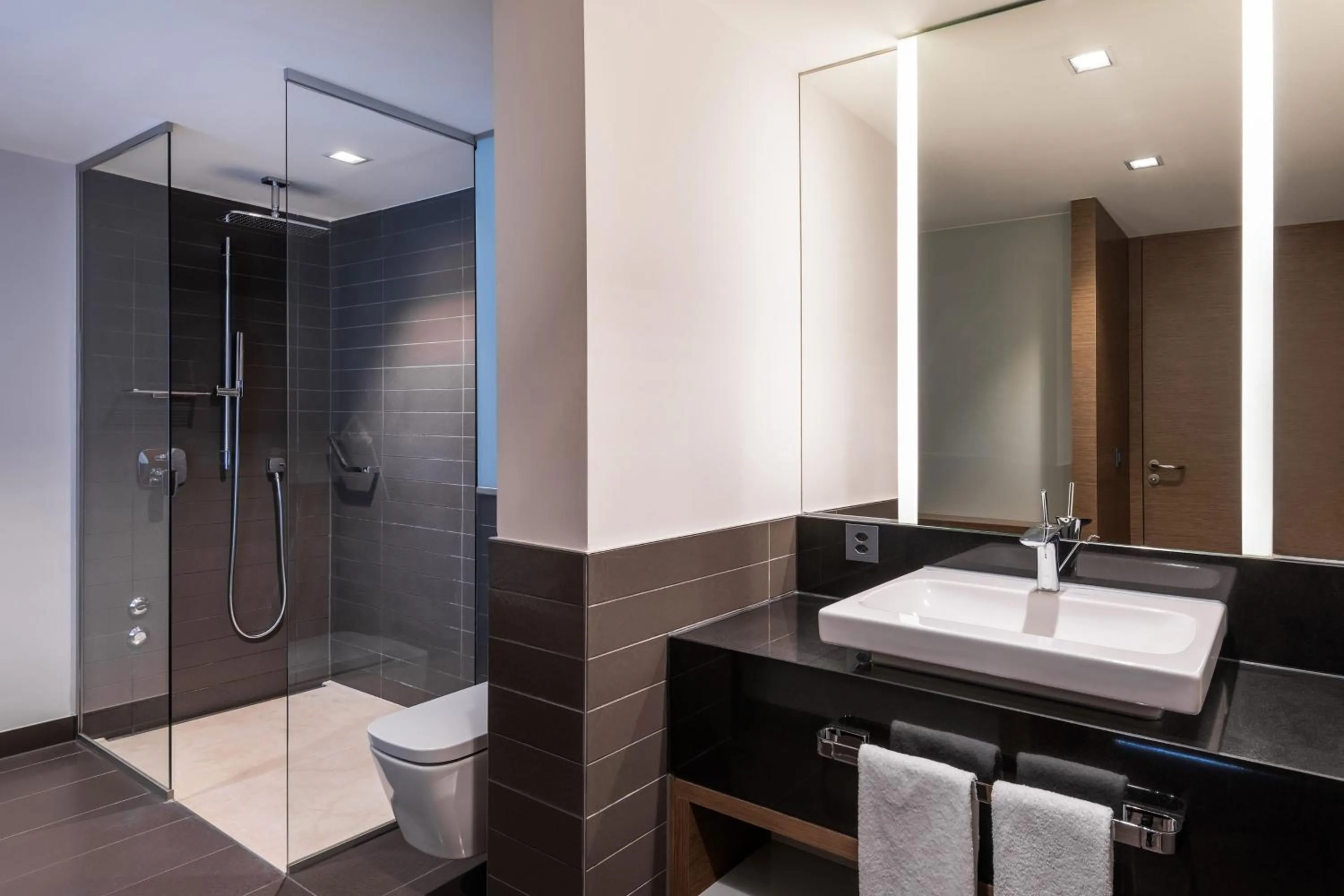 Bathroom in Sheraton Zürich Hotel