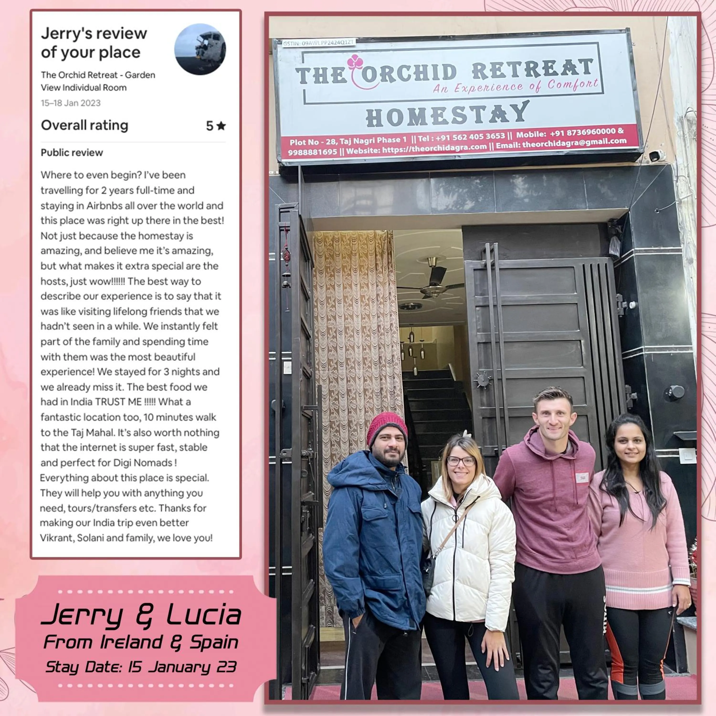 People in The Orchid Retreat