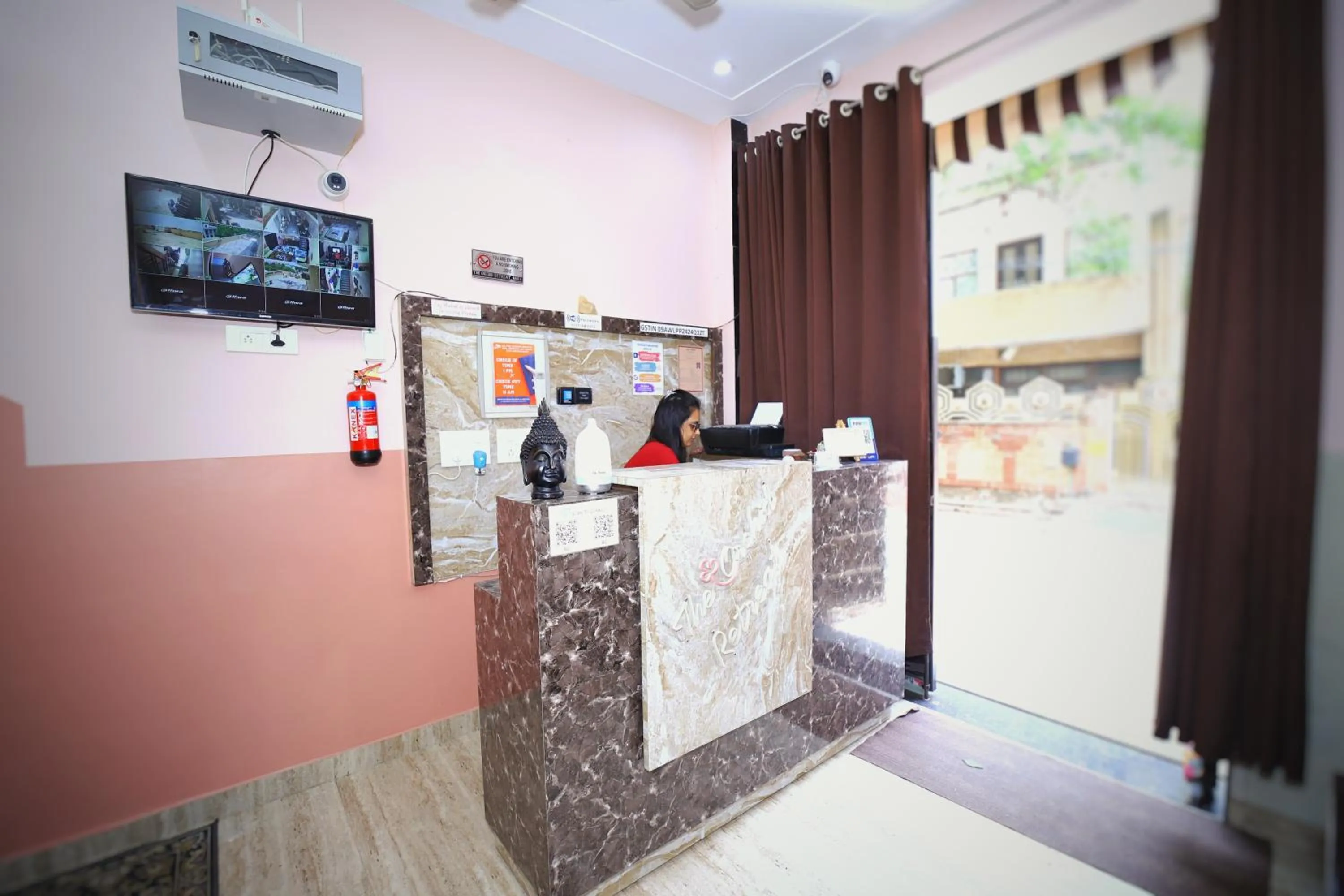 Lobby or reception in The Orchid Retreat