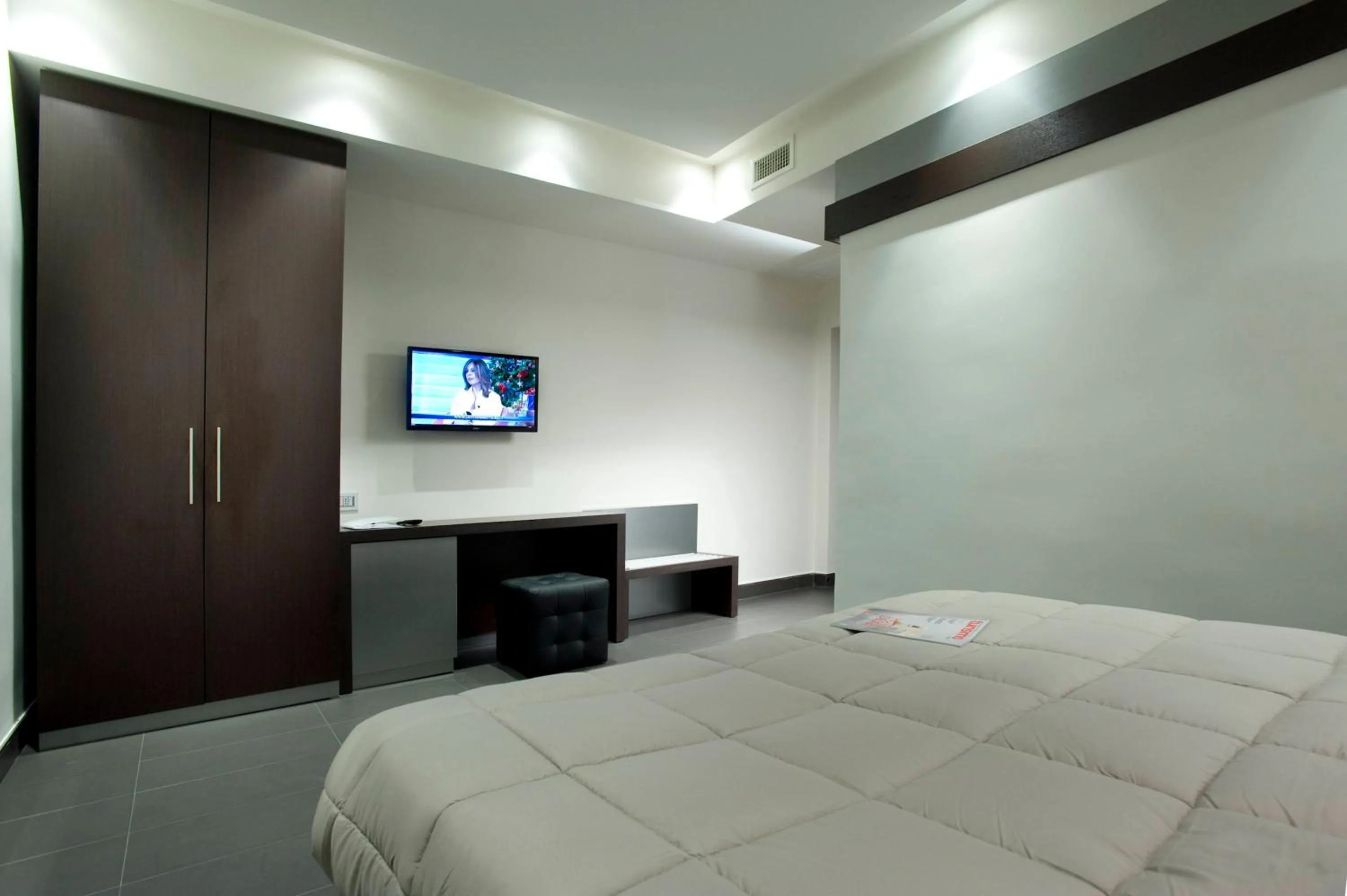 Photo of the whole room, Bed in Hotel Ristorante Borgo Antico