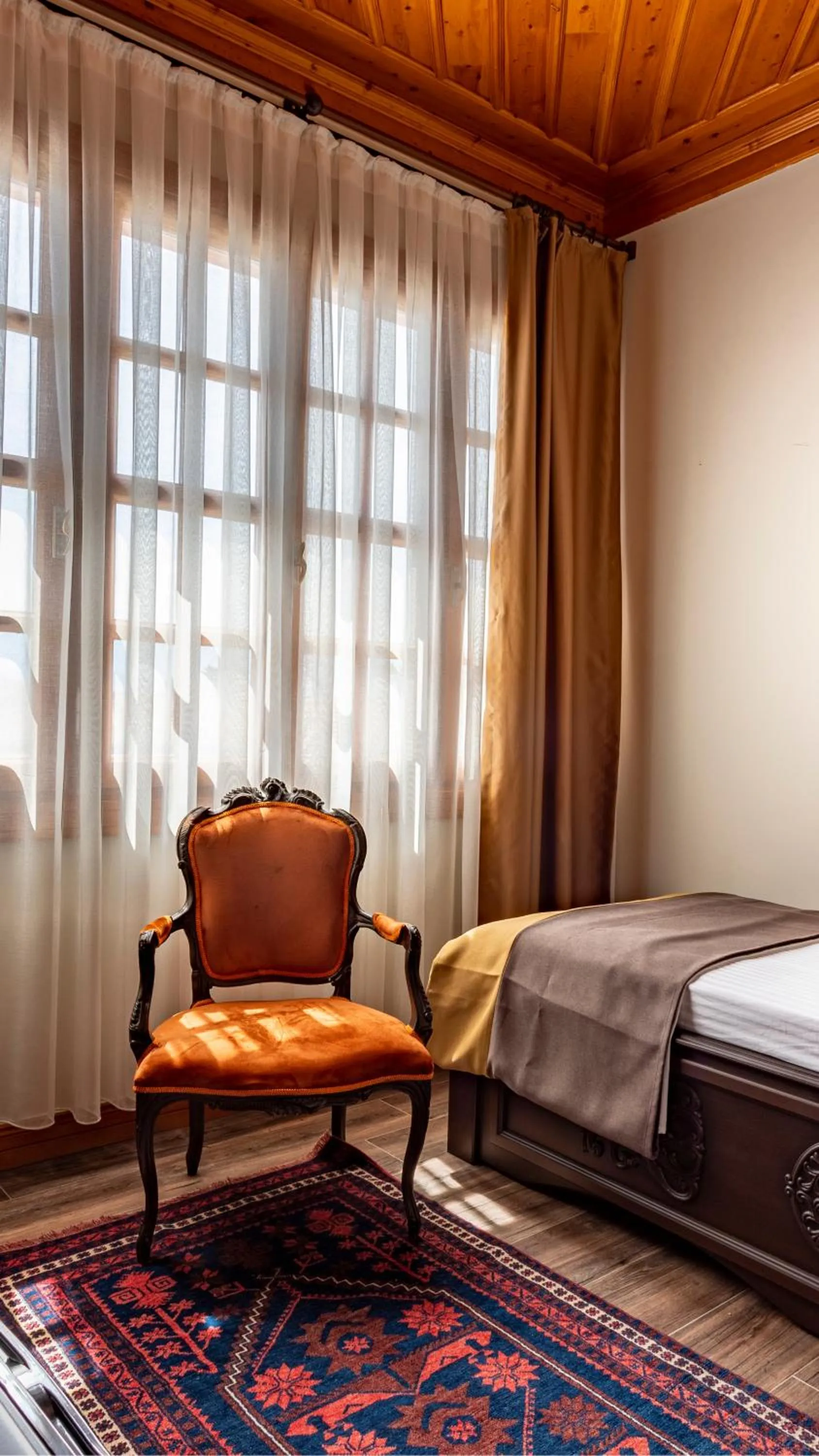 Seating area in WOO Town Suites