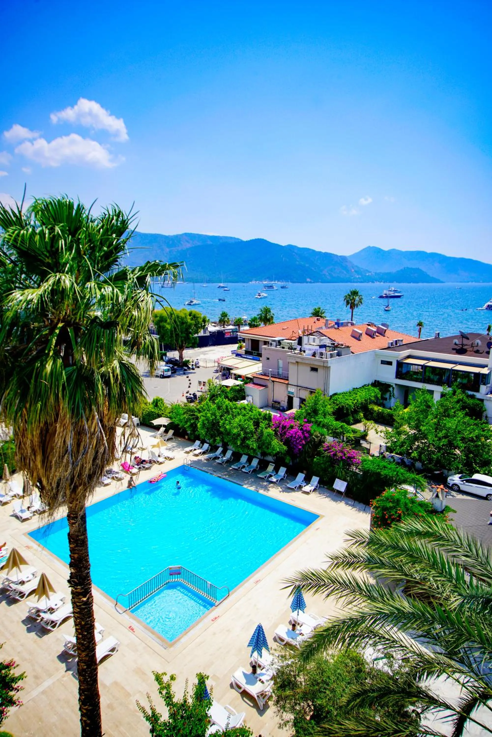 Bird's eye view in Sonnen Hotel