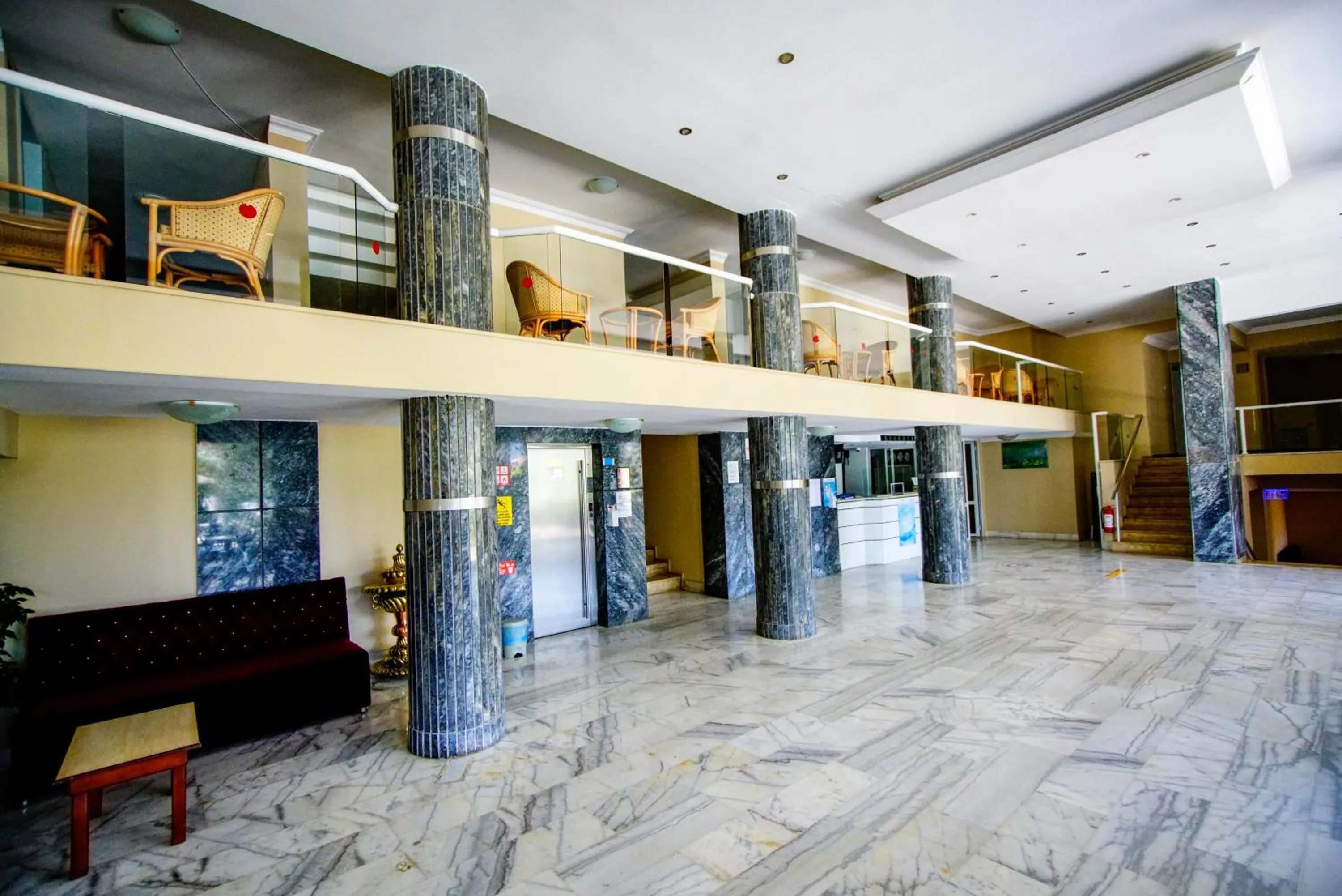 Lobby or reception in Sonnen Hotel