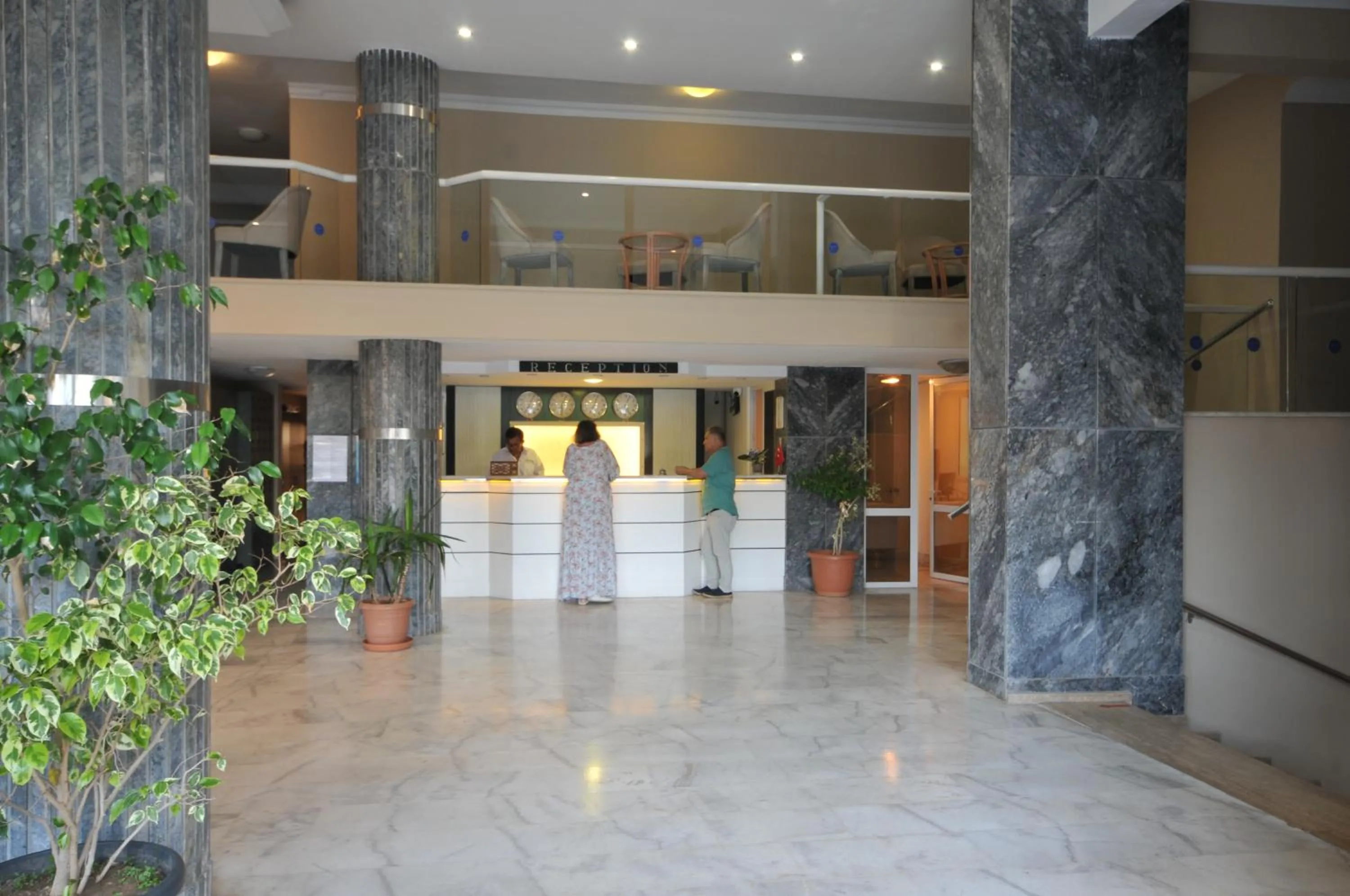 Lobby or reception in Sonnen Hotel