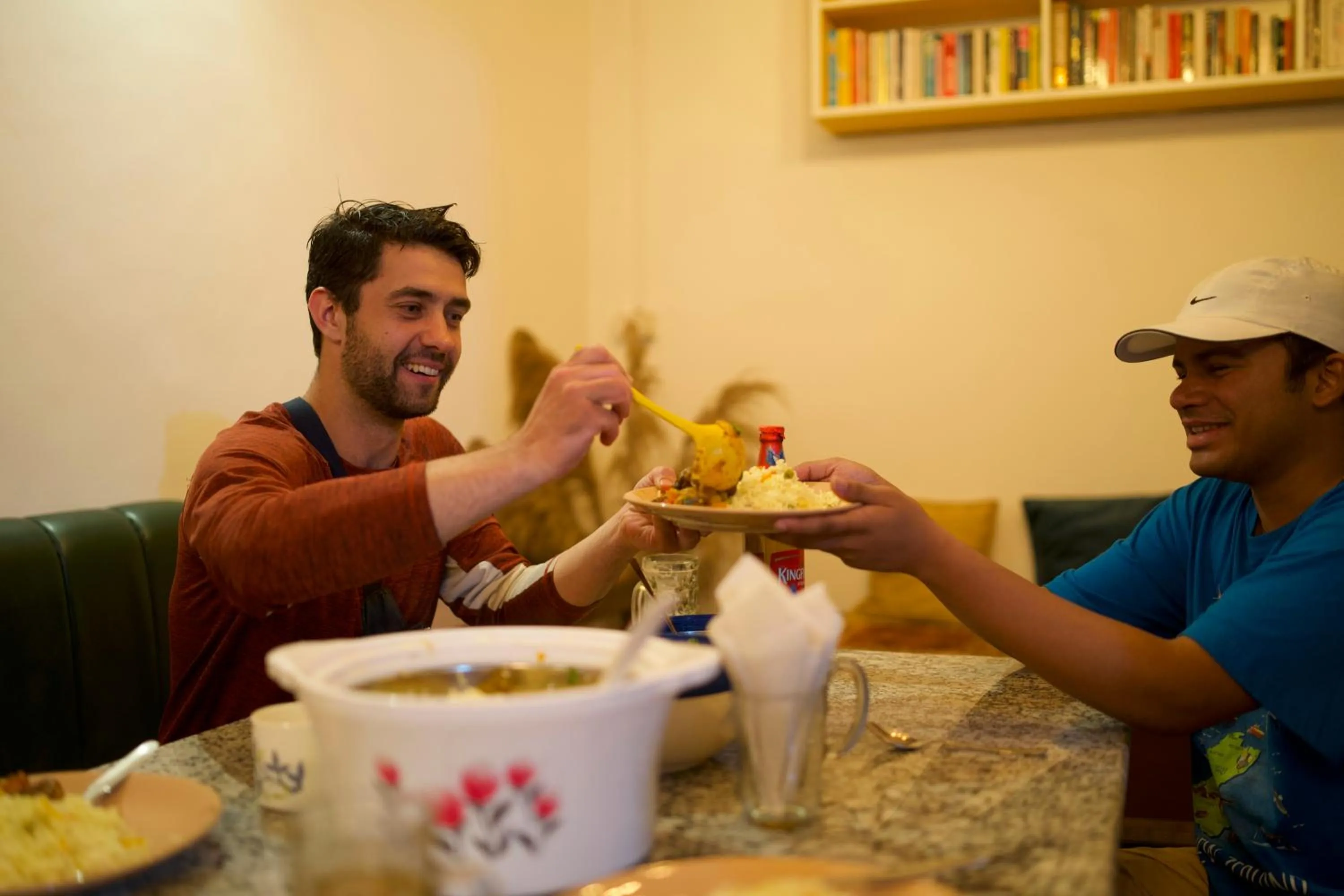 Communal lounge/ TV room in House of Nomad