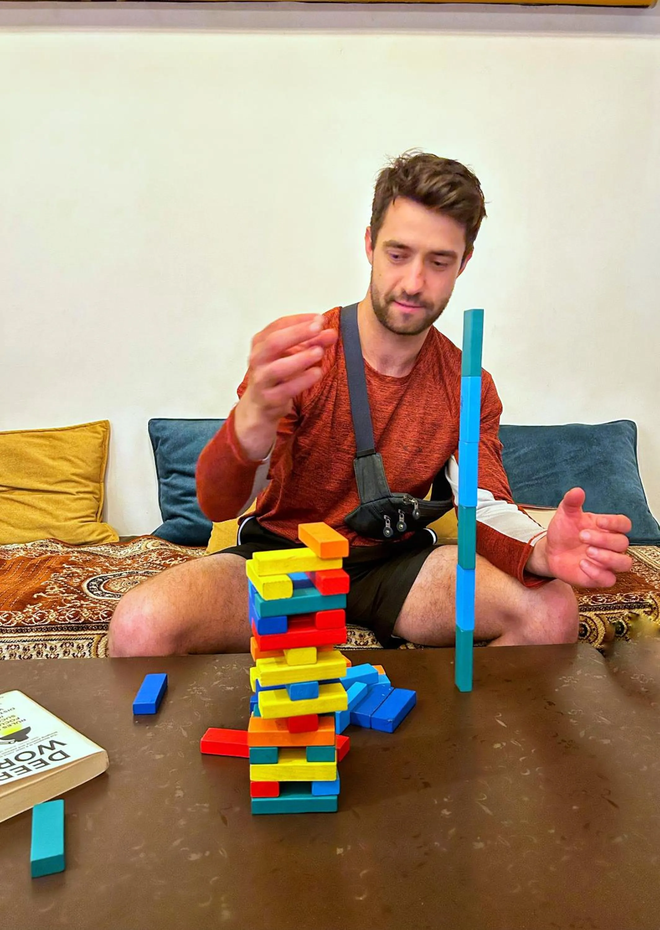 Communal lounge/ TV room in House of Nomad