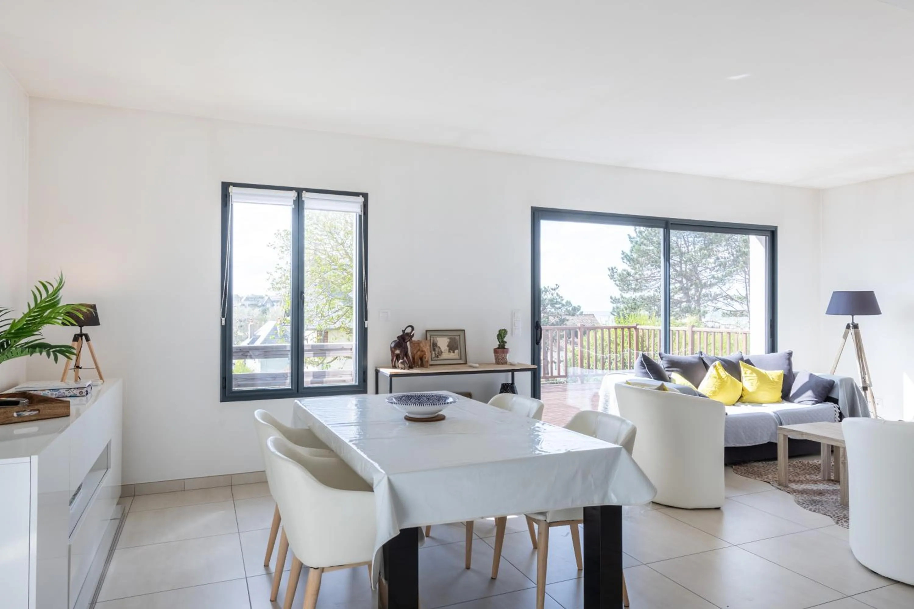 Living room in Villa Bel Air