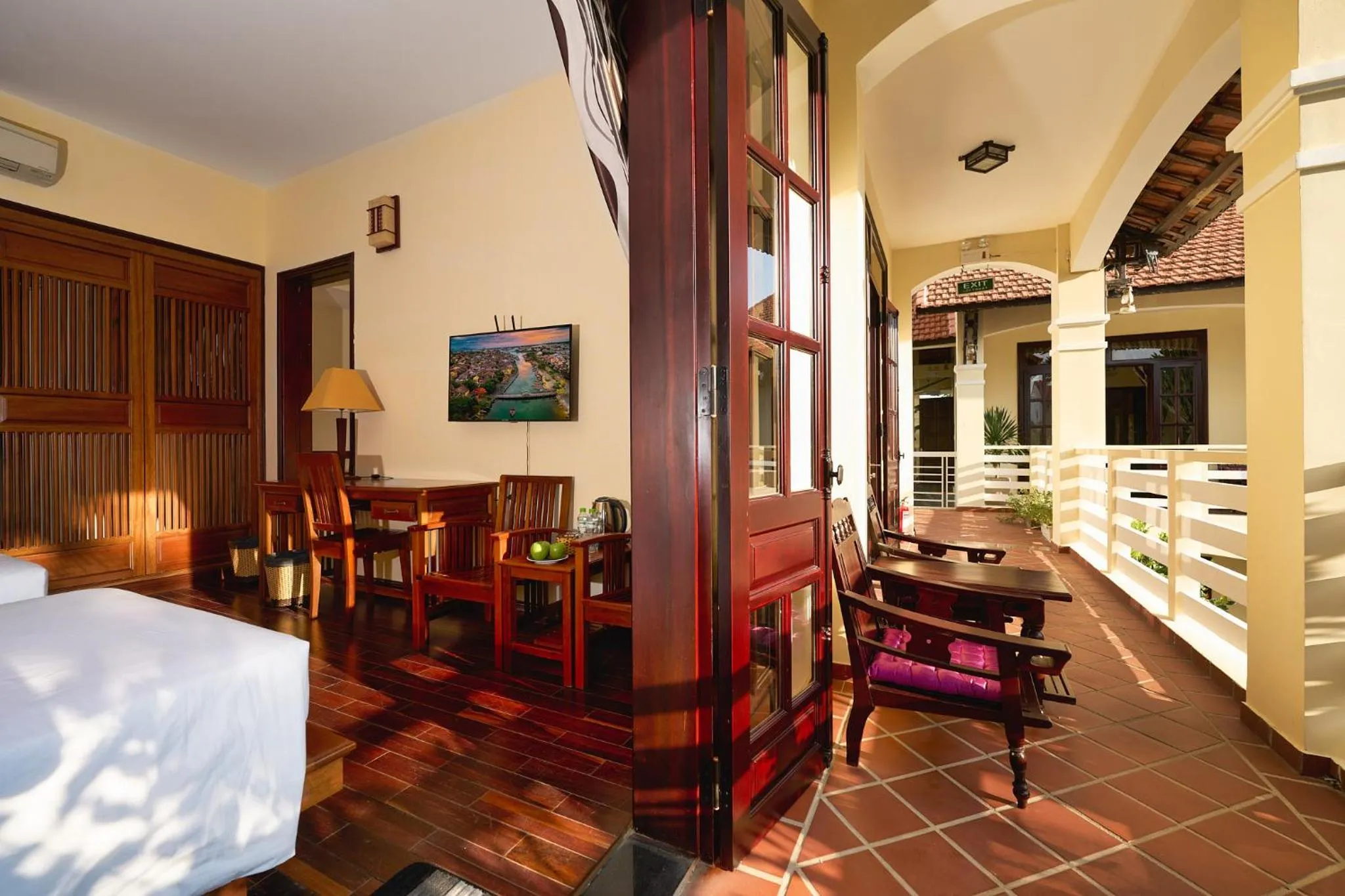 Bed in The Muse House