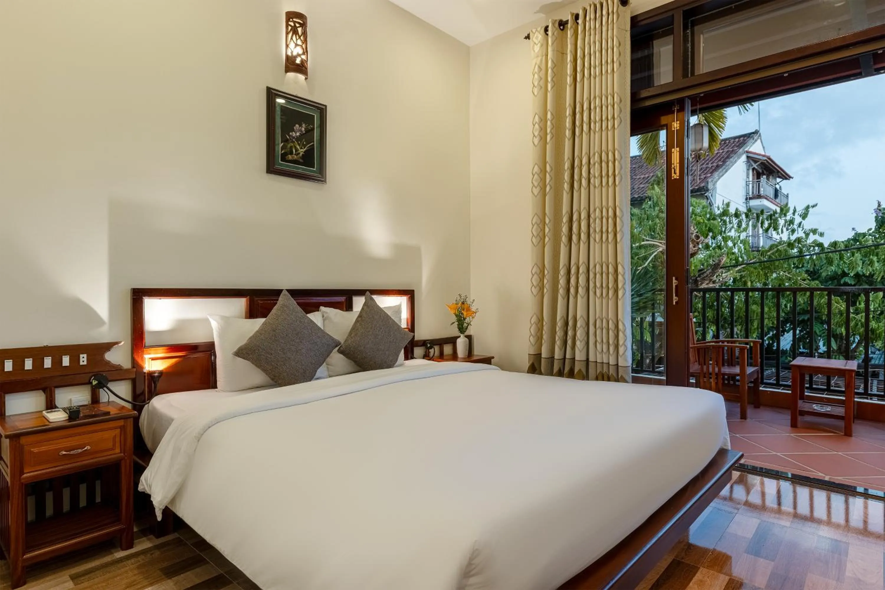 Bed in The Muse House