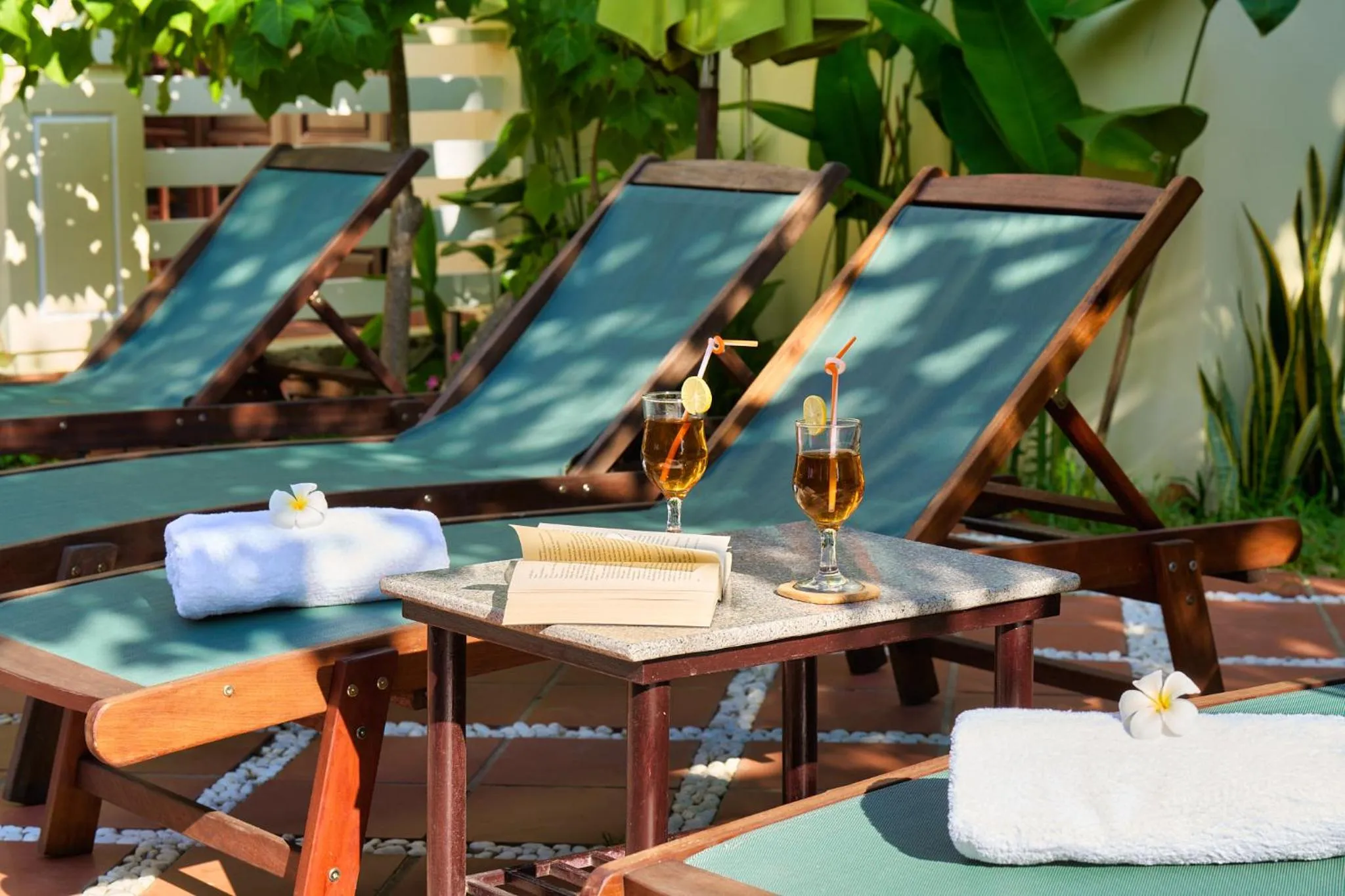 Swimming pool in The Muse House