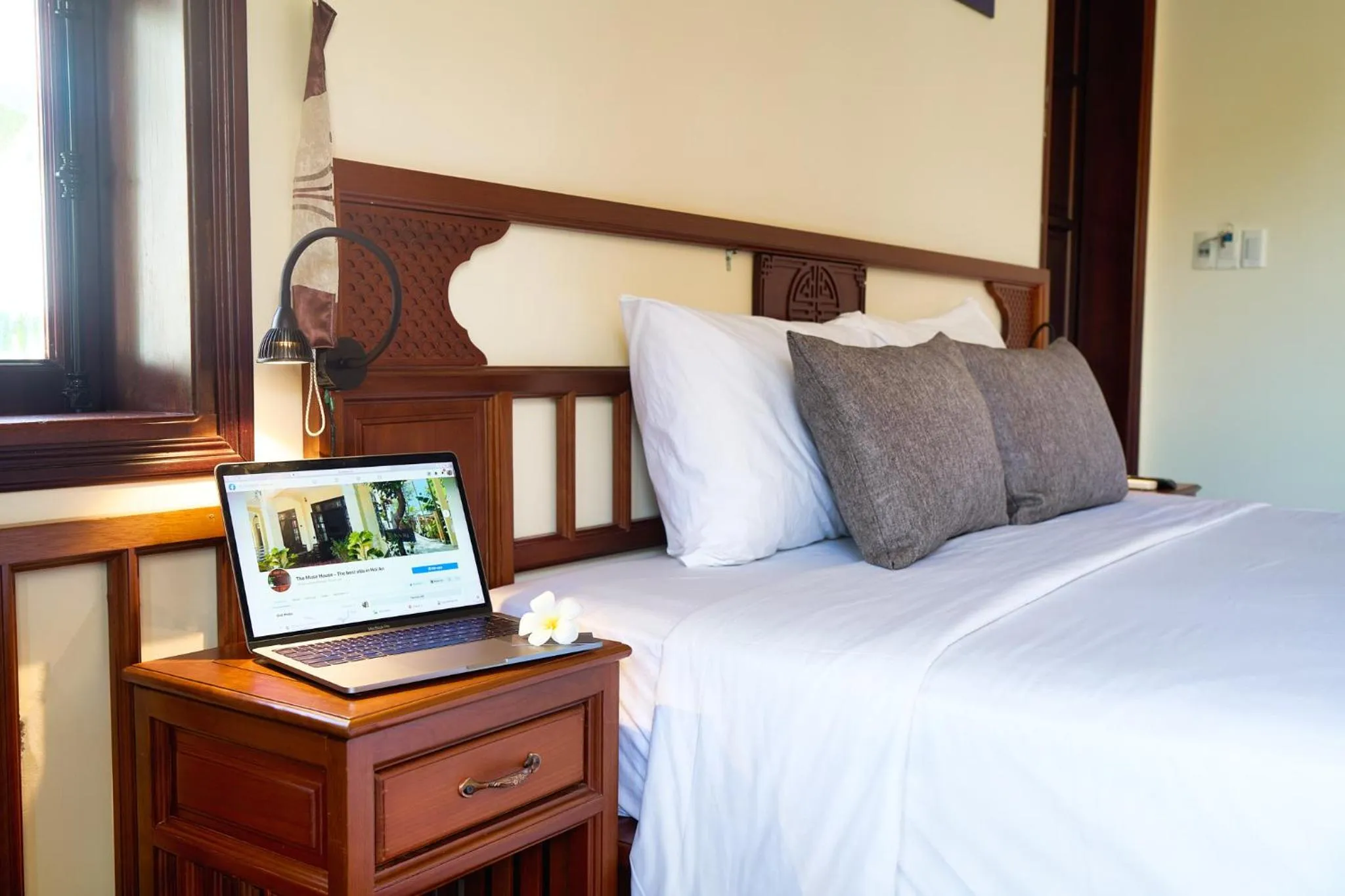 Bed in The Muse House