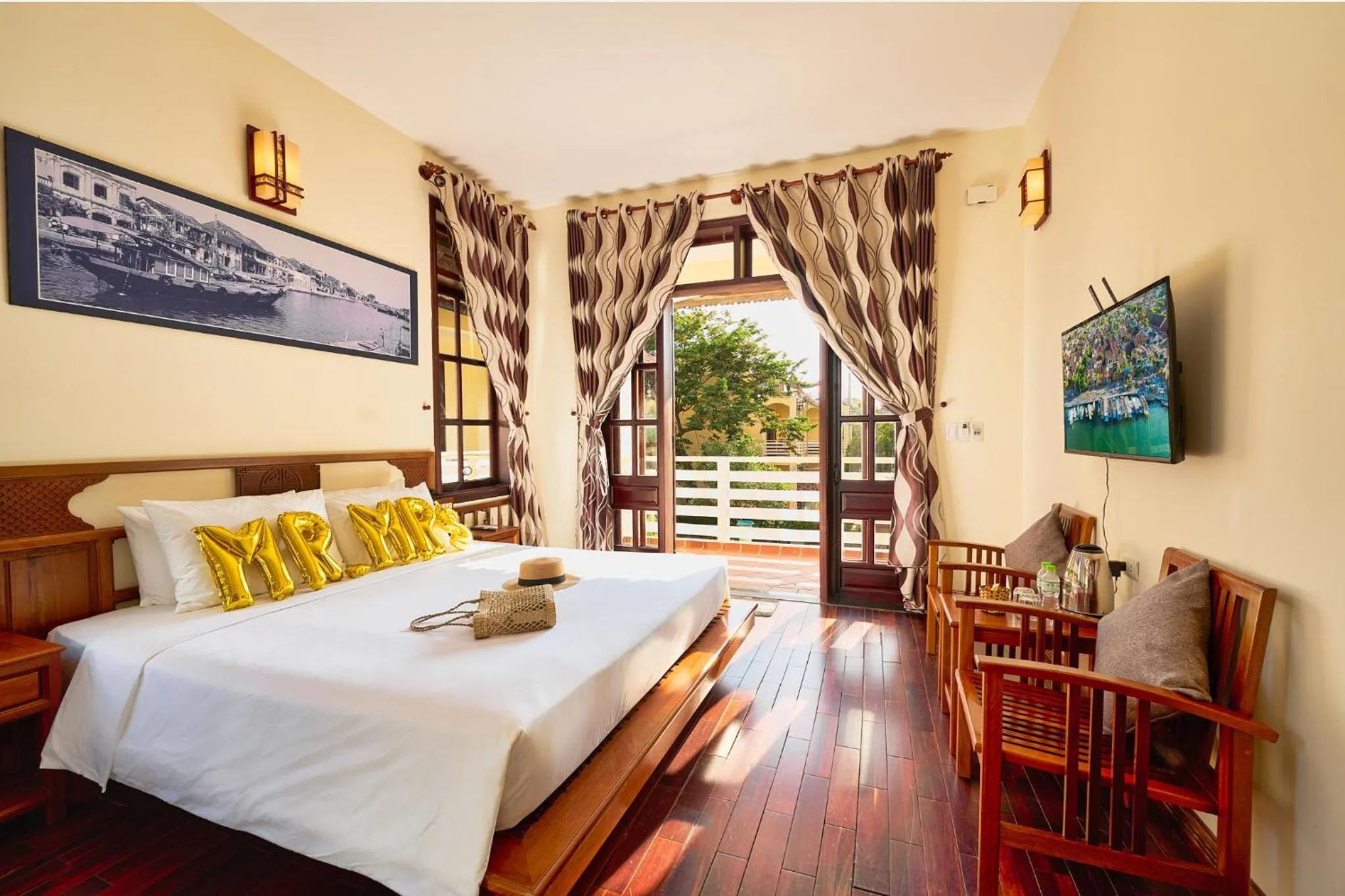 Bed in The Muse House