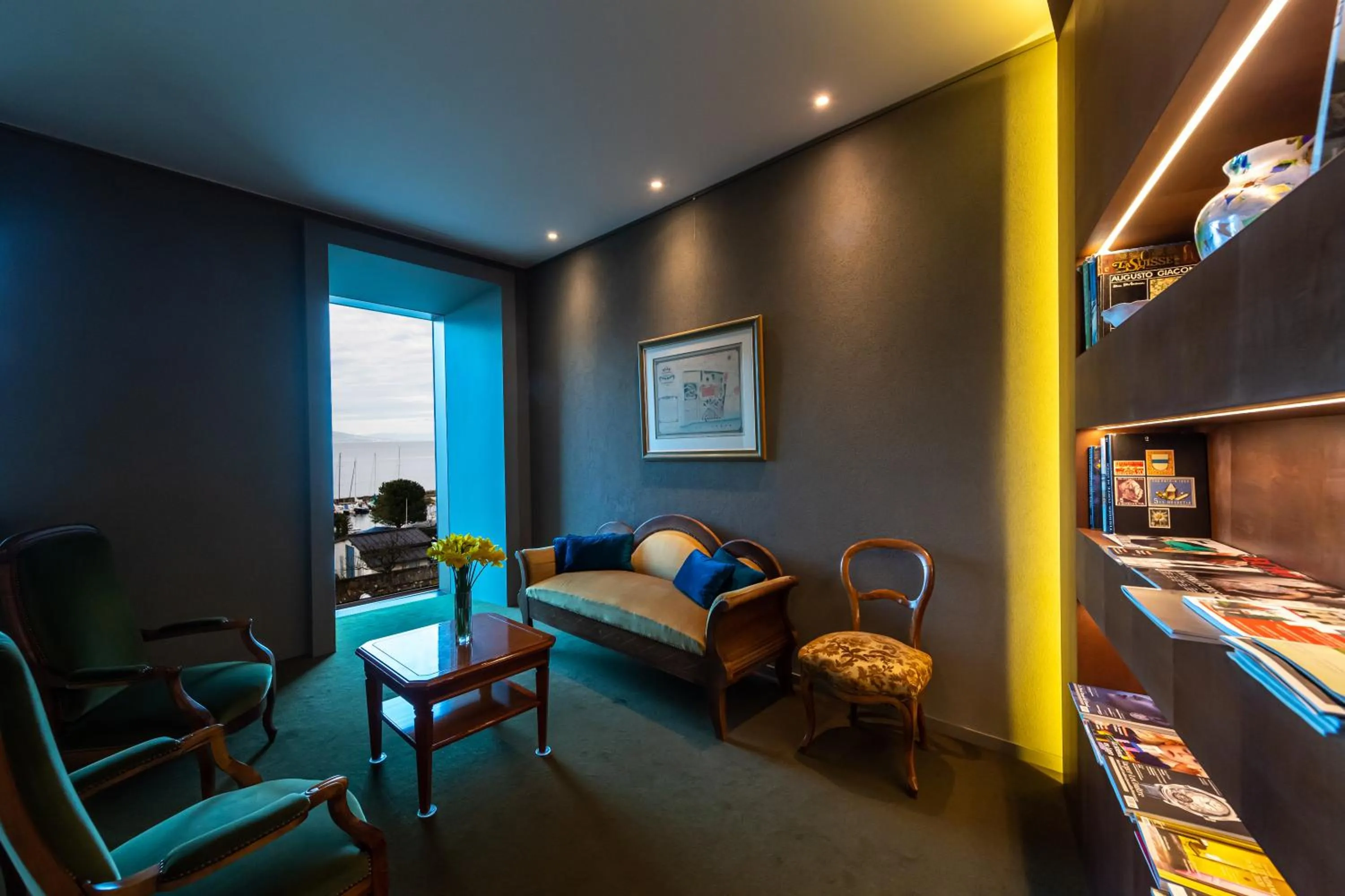 Lobby or reception in Hôtel Bon Rivage